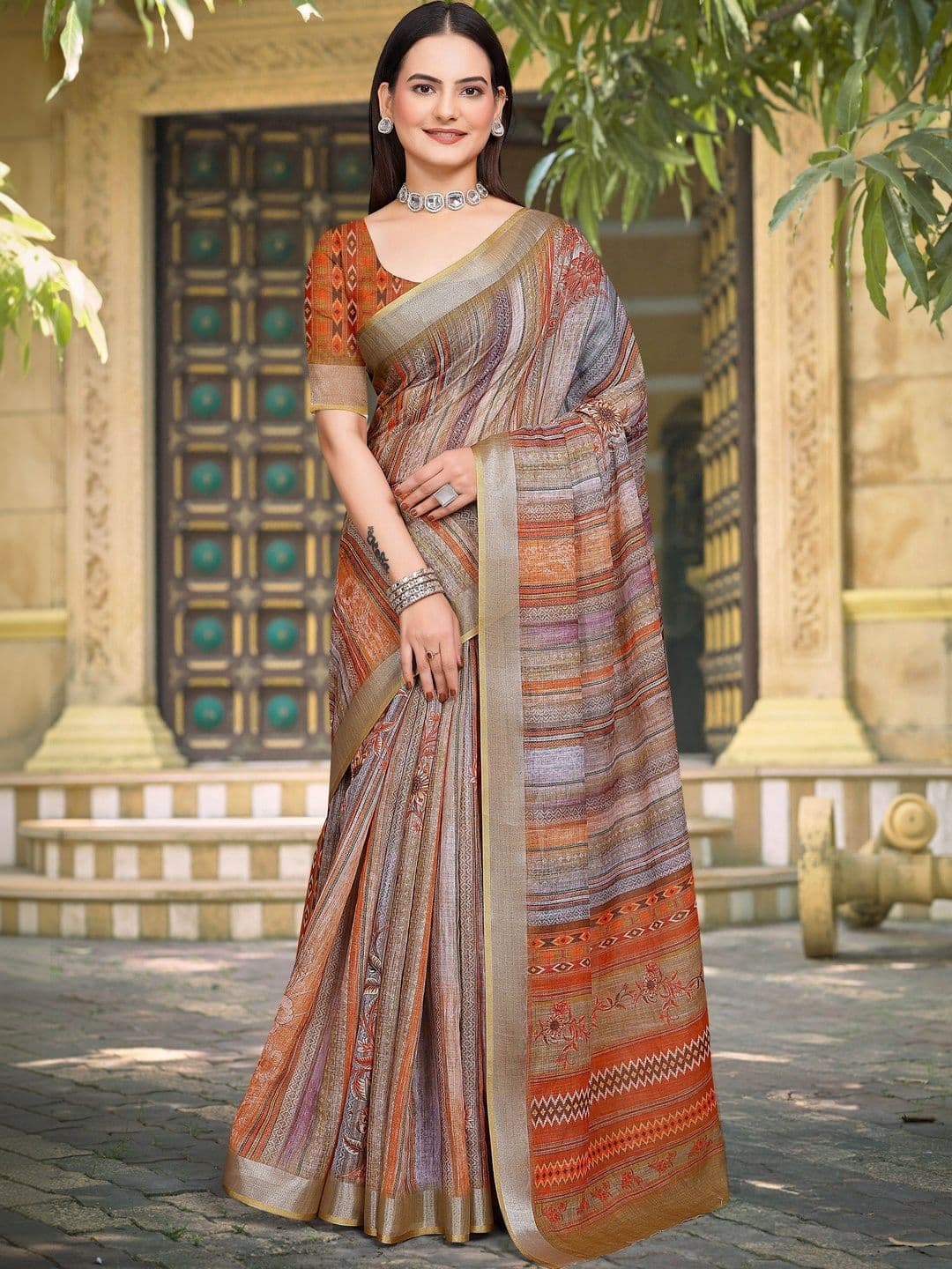 MANVAA Saree - view 1