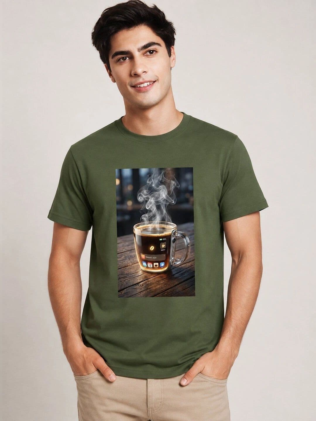 The Arth India Clothing Men Printed T-shirt - view 1