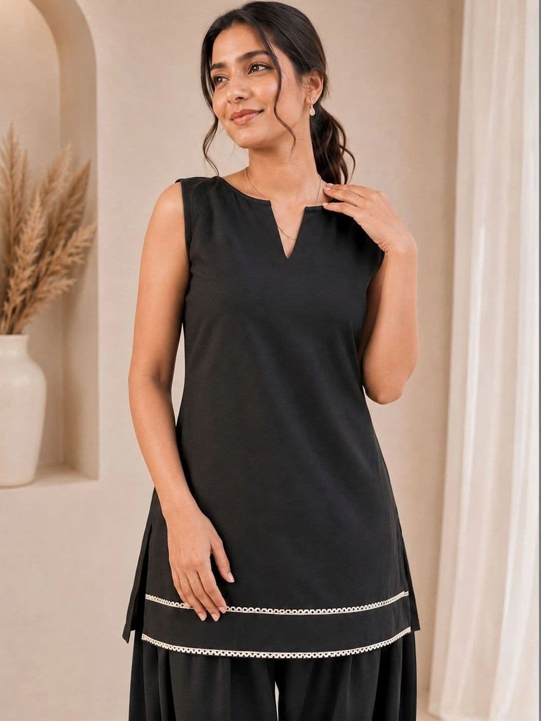 KALINI Women Regular Kurti with Patiala thumbnail 4