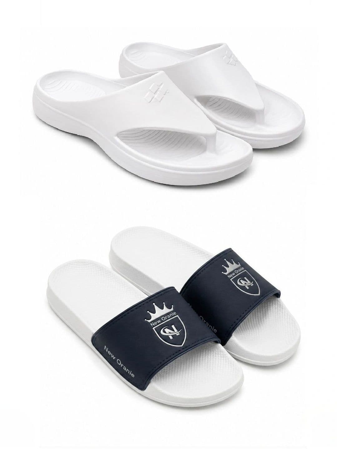 NEW ORANIE Men Printed Thong Flip-Flops - view 1