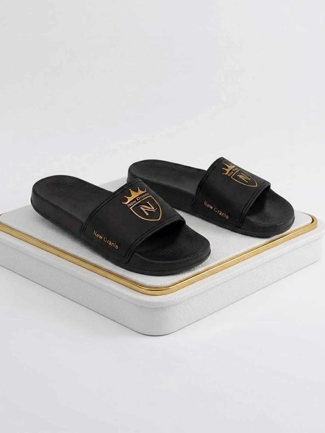 NEW ORANIE Men Printed Thong Flip-Flops thumbnail 6