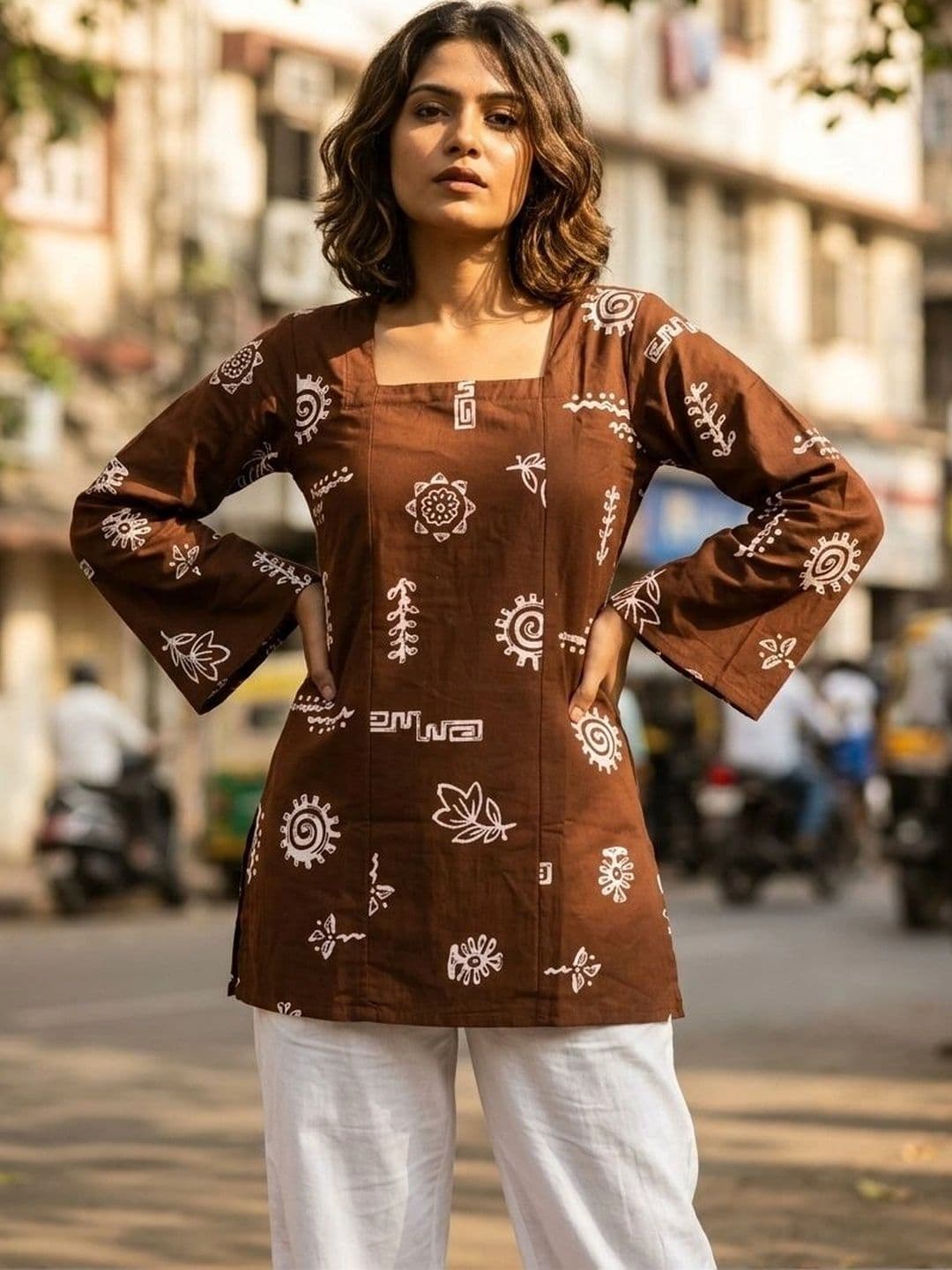 flipFabric Women Ethnic Motifs Printed Kurta - view 1