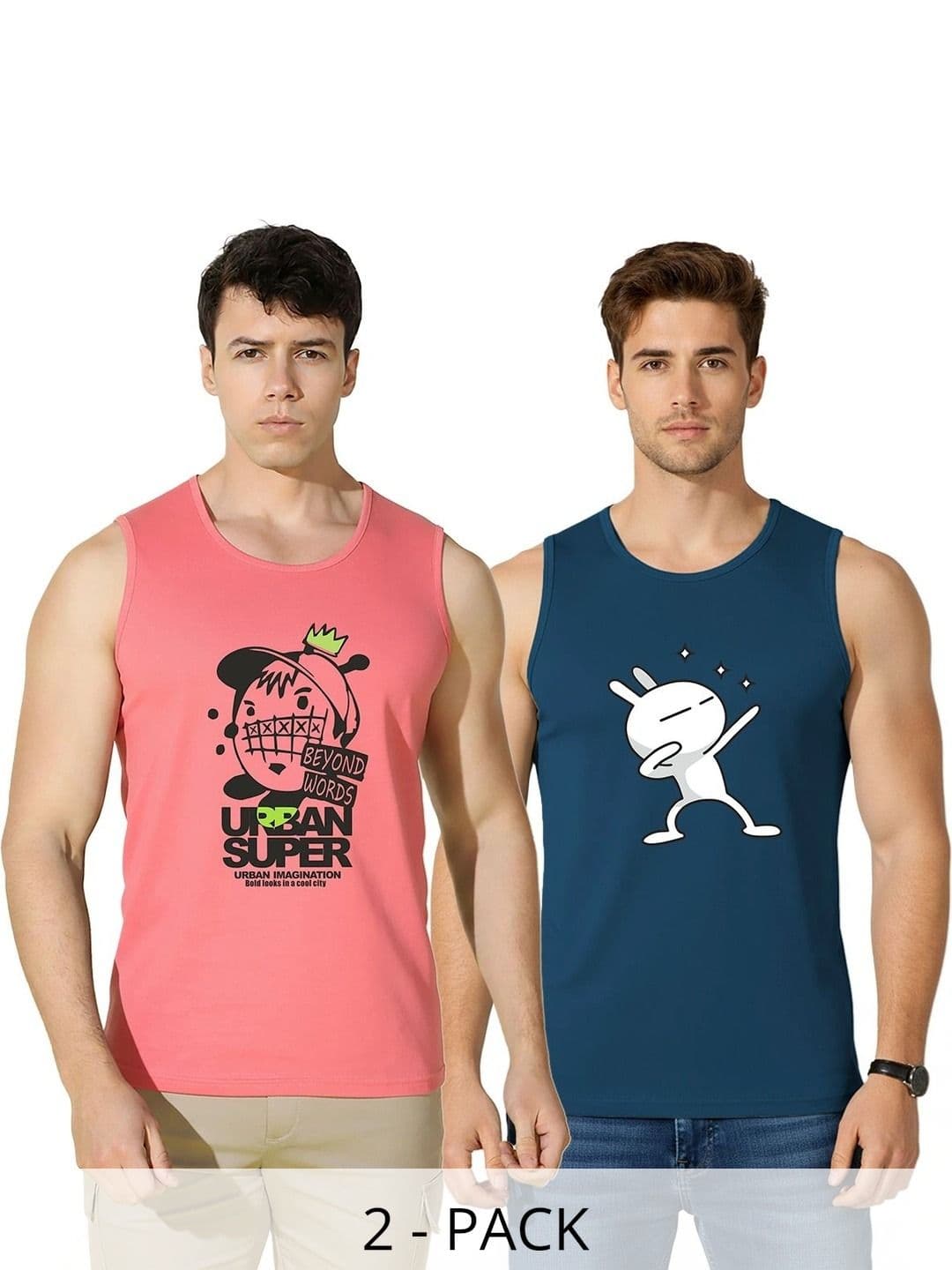 CRYPTIC Men 2 Printed T-shirt - view 1