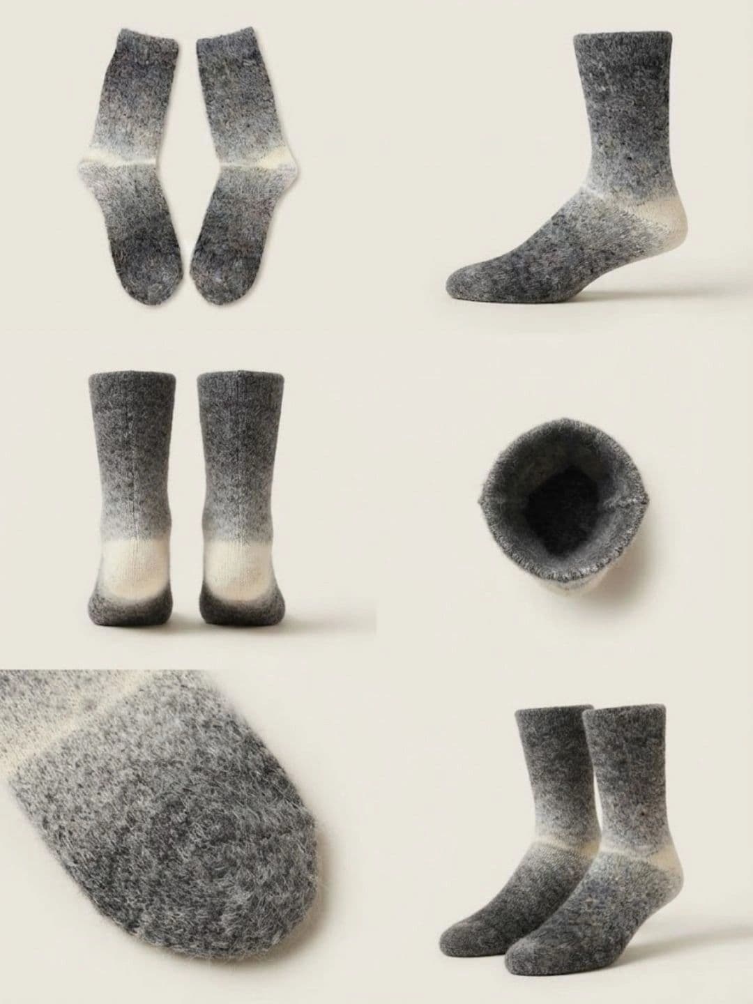 Cdeck Men Woolen Patterned Above Ankle Socks thumbnail 5