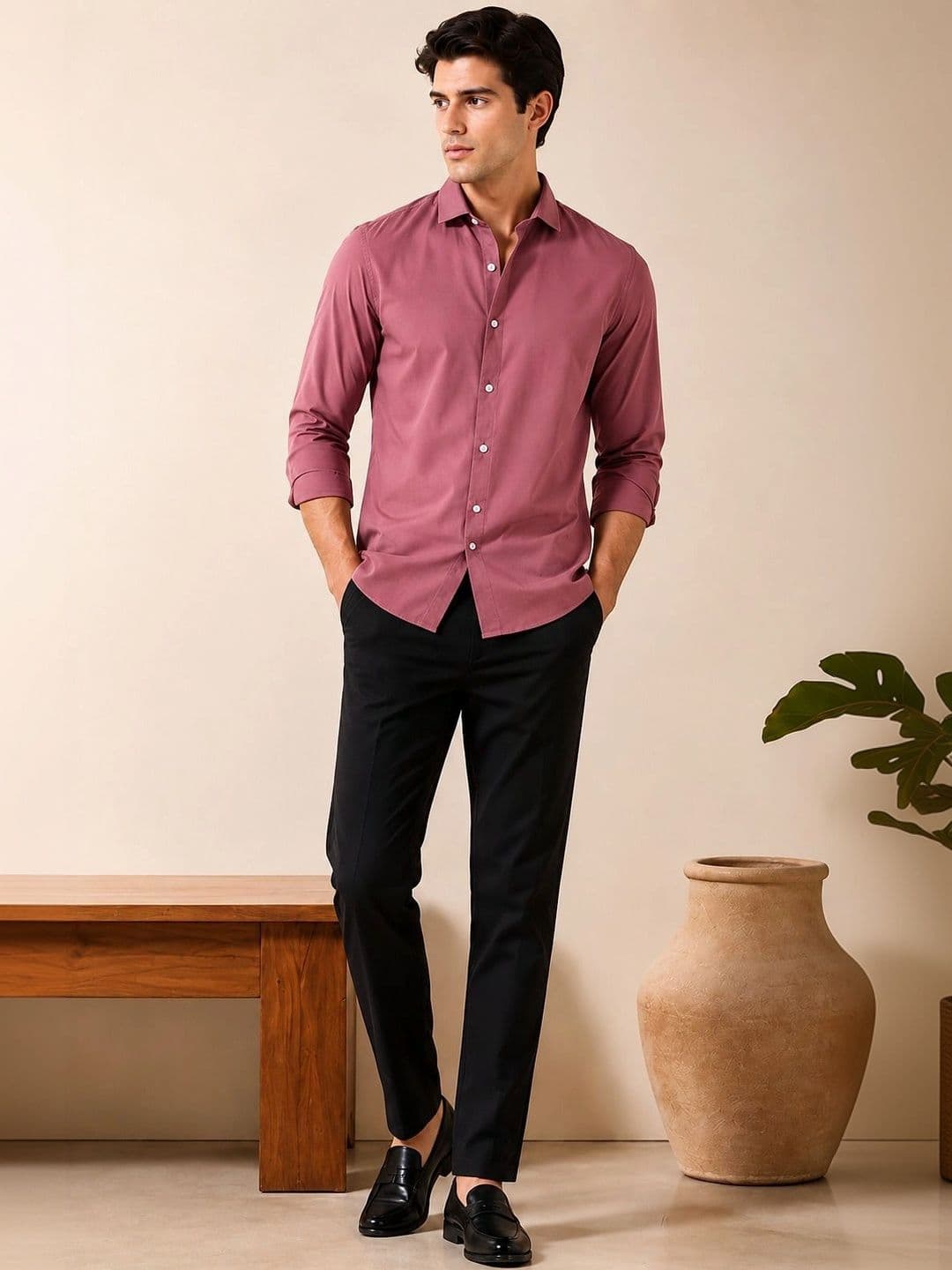 Sprouted Men Comfort Casual Shirt thumbnail 3