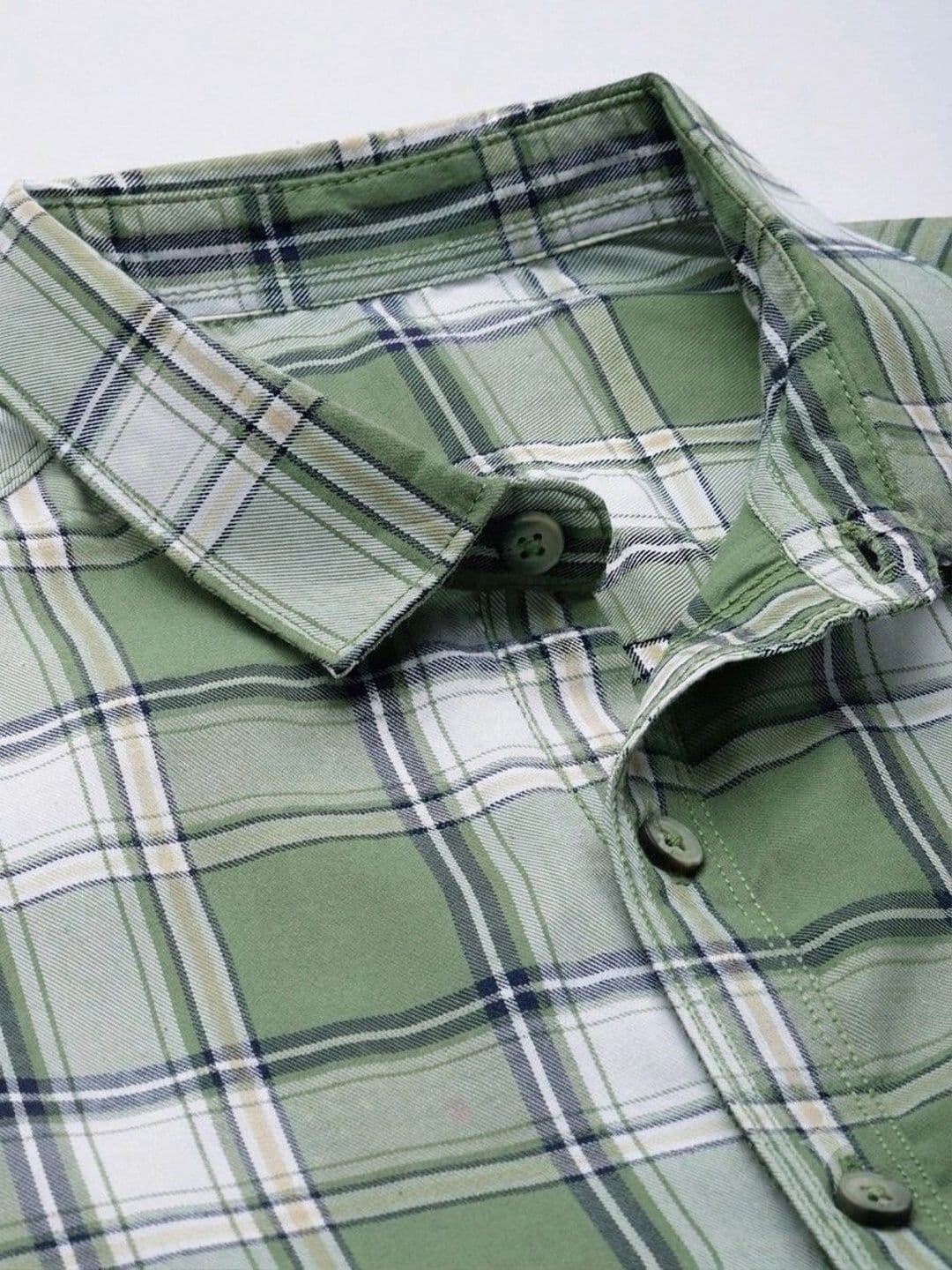 Studio-9 Men Classic Slim Fit Checked Casual Shirt thumbnail 3