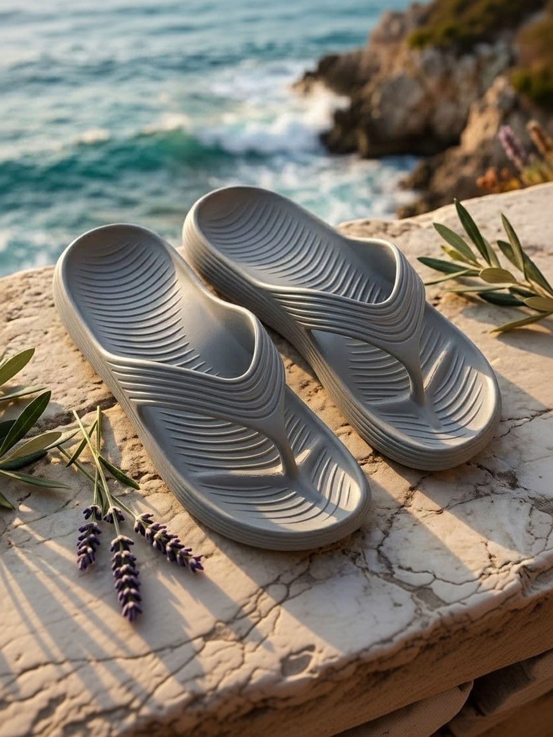 NEW ORANIE Men Printed Sliders thumbnail 2