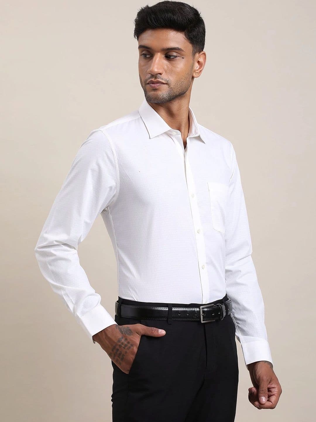 Turtle Men Standard Slim Fit Formal Shirt thumbnail 2