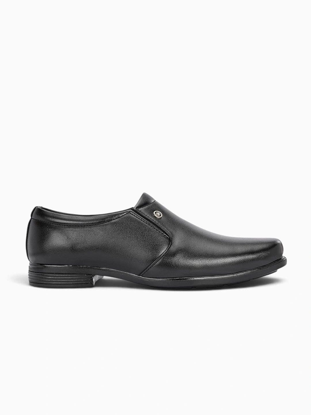 HERE&NOW Leather Square Toe Formal Slip-Ons thumbnail 2