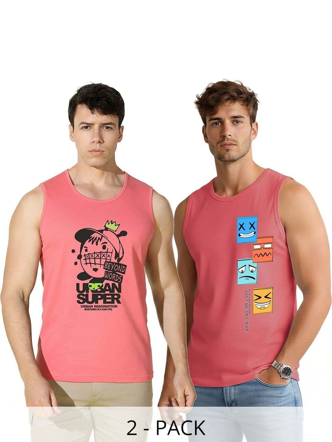 CRYPTIC Men 2 Printed T-shirt - view 1