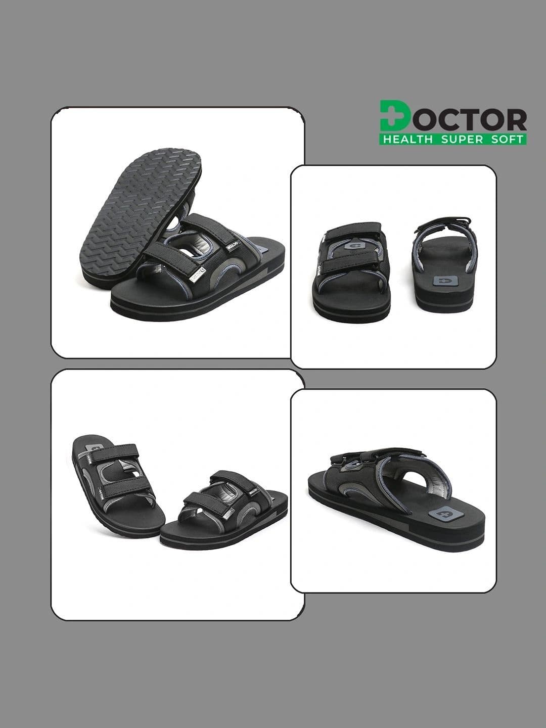 DOCTOR HEALTH SUPER SOFT  Men Room Slippers thumbnail 4