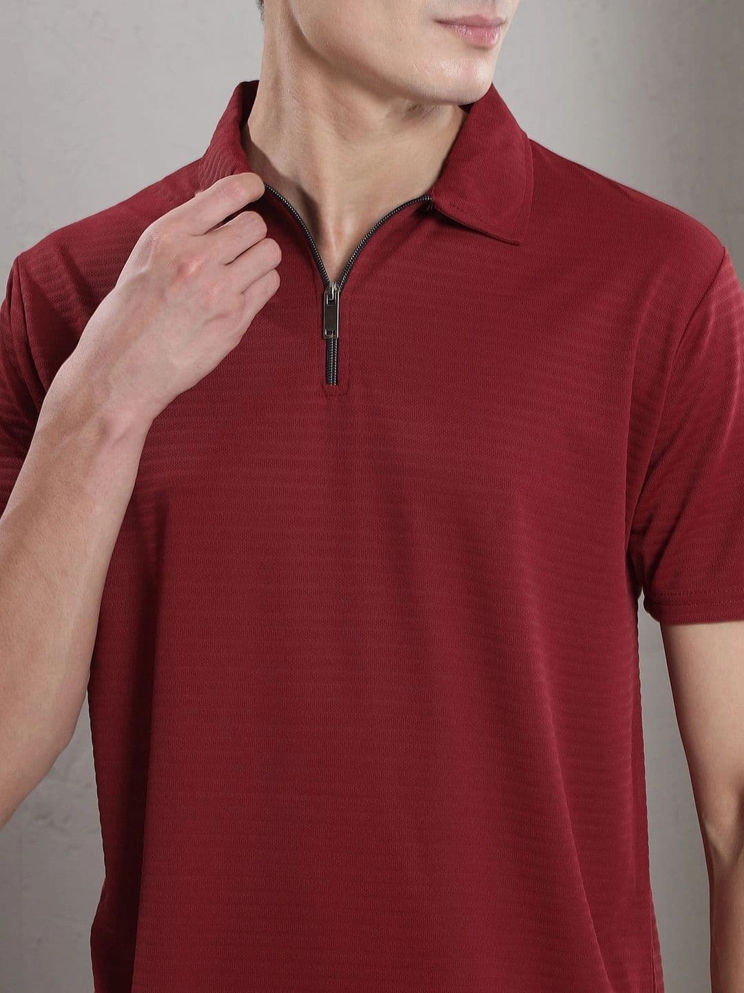 Tromko Men Polo Collar Antimicrobial T-shirt thumbnail 5