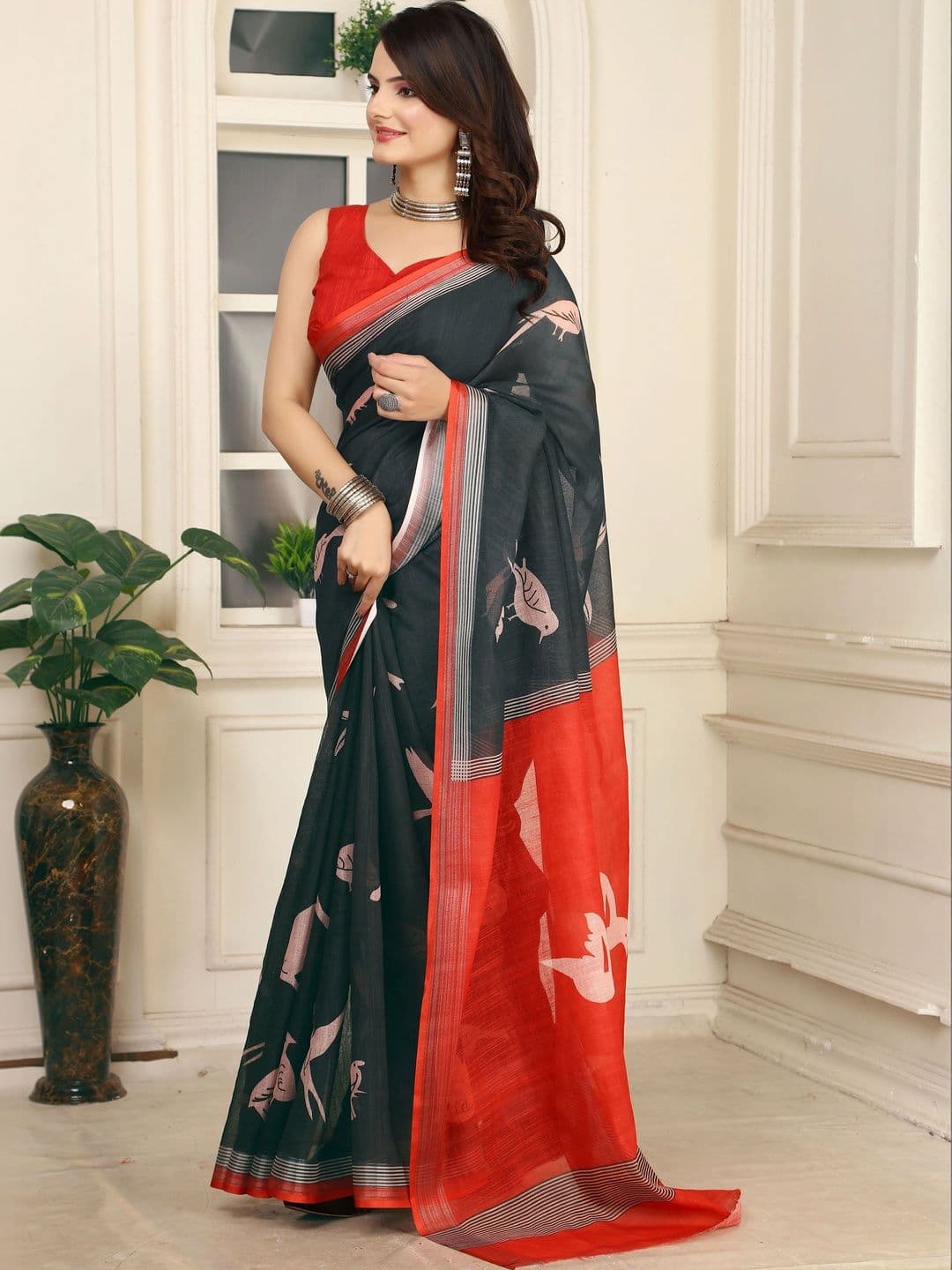 Maroosh Saree thumbnail 4