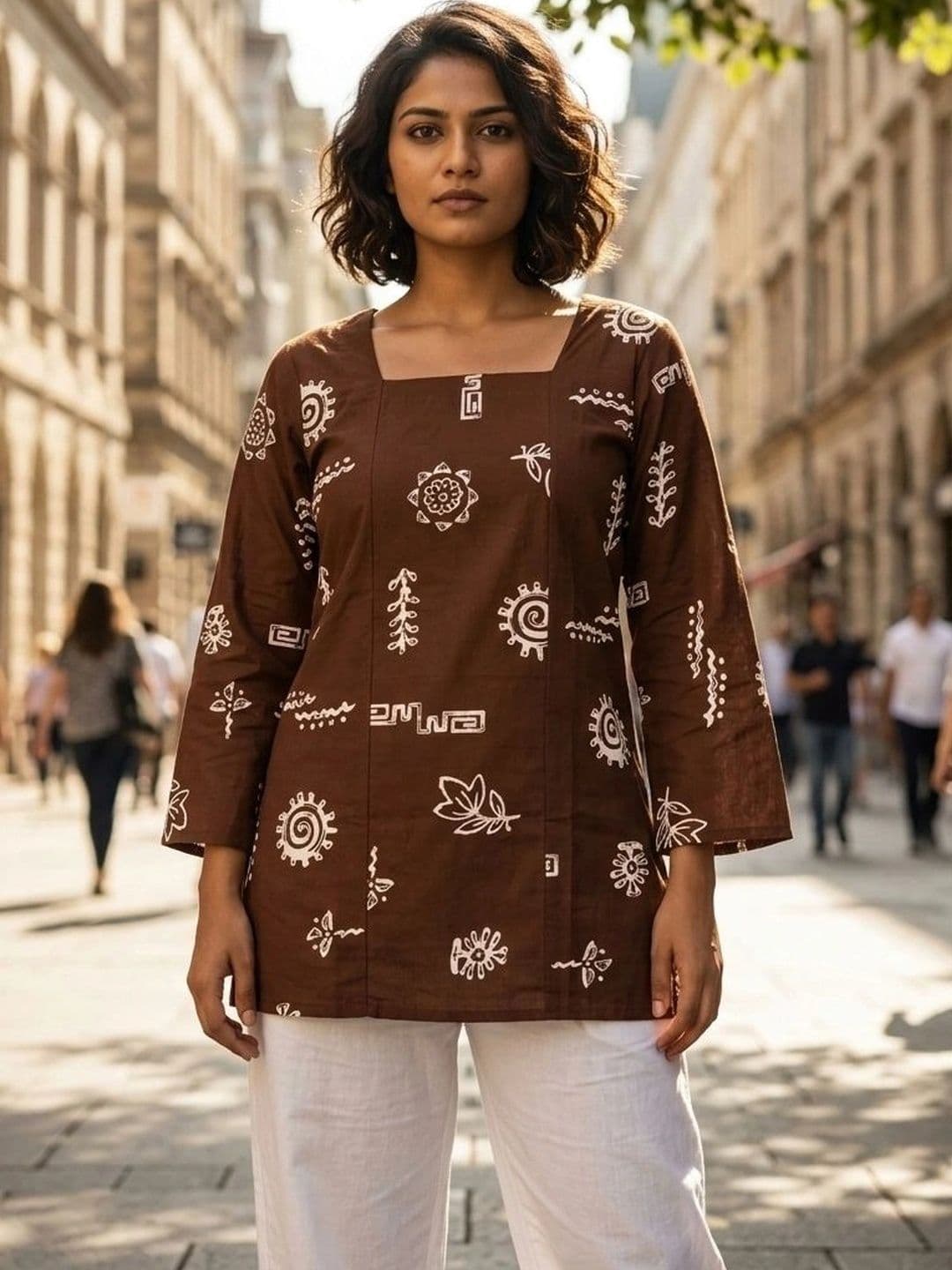 flipFabric Women Ethnic Motifs Printed Kurta thumbnail 6