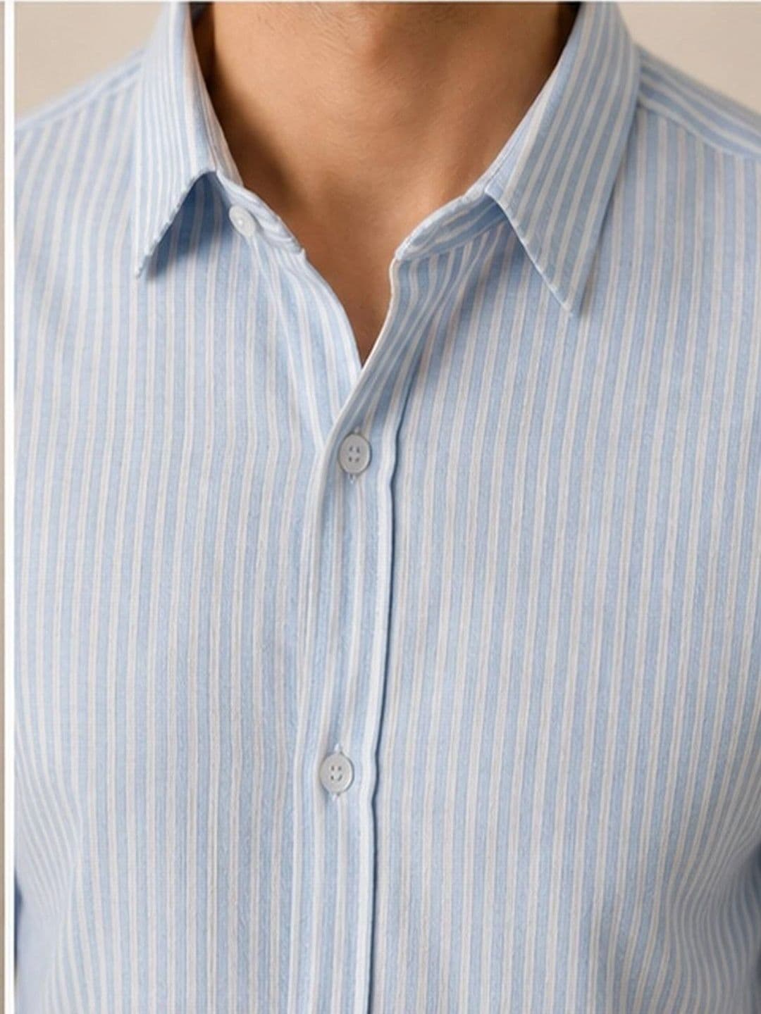 Mast & Harbour Men Classic Striped Casual Shirt thumbnail 4