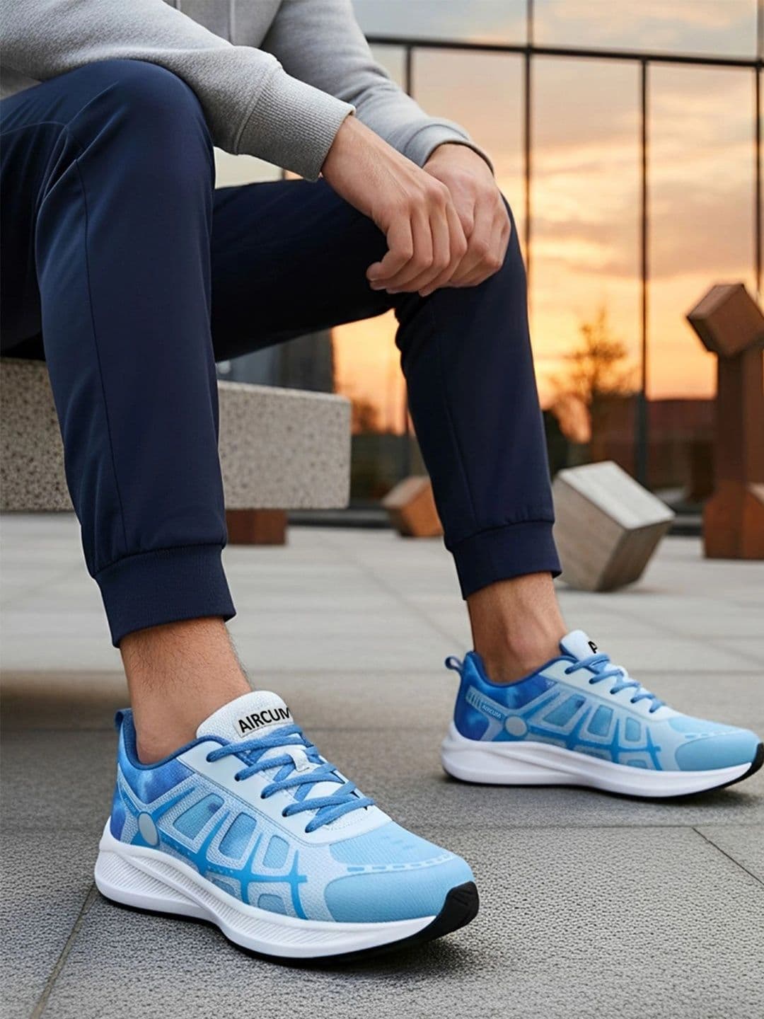 Aircum Men Mesh Running Shoes thumbnail 4