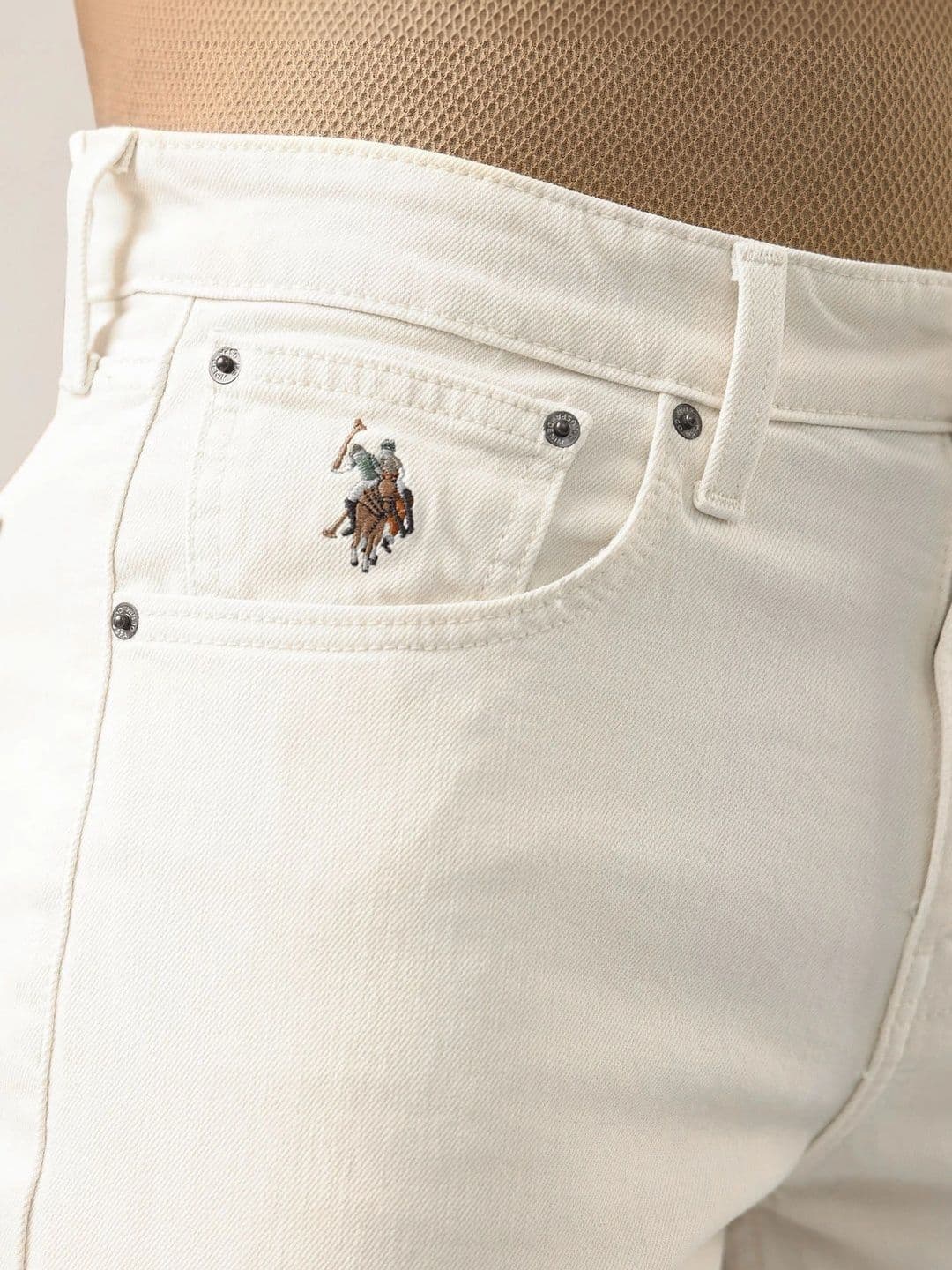 U.S. Polo Assn. Denim Co. Men Relaxed Fit Mid-Rise Jeans thumbnail 3
