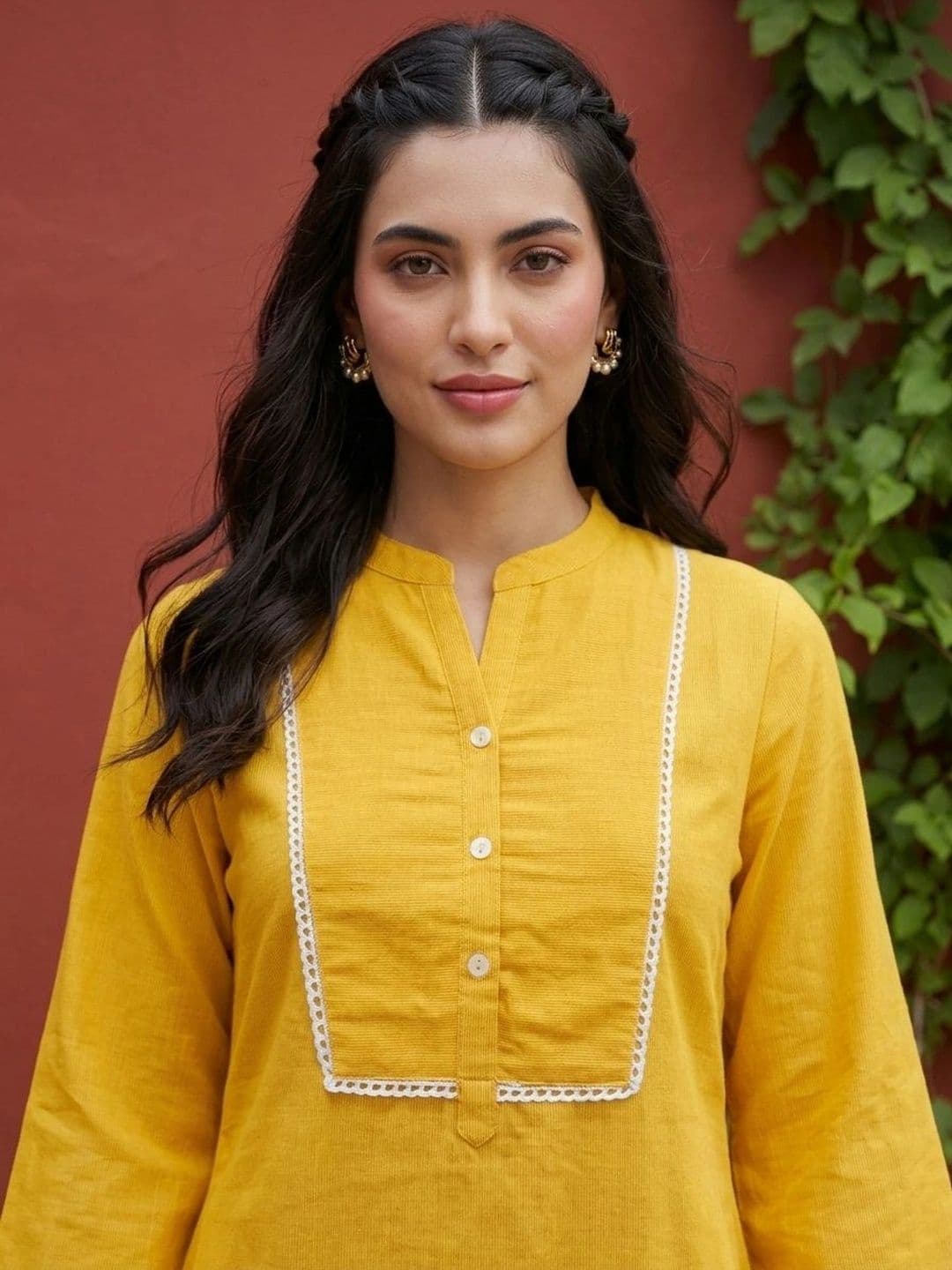 Anouk Women Striped Handloom Kurta thumbnail 5