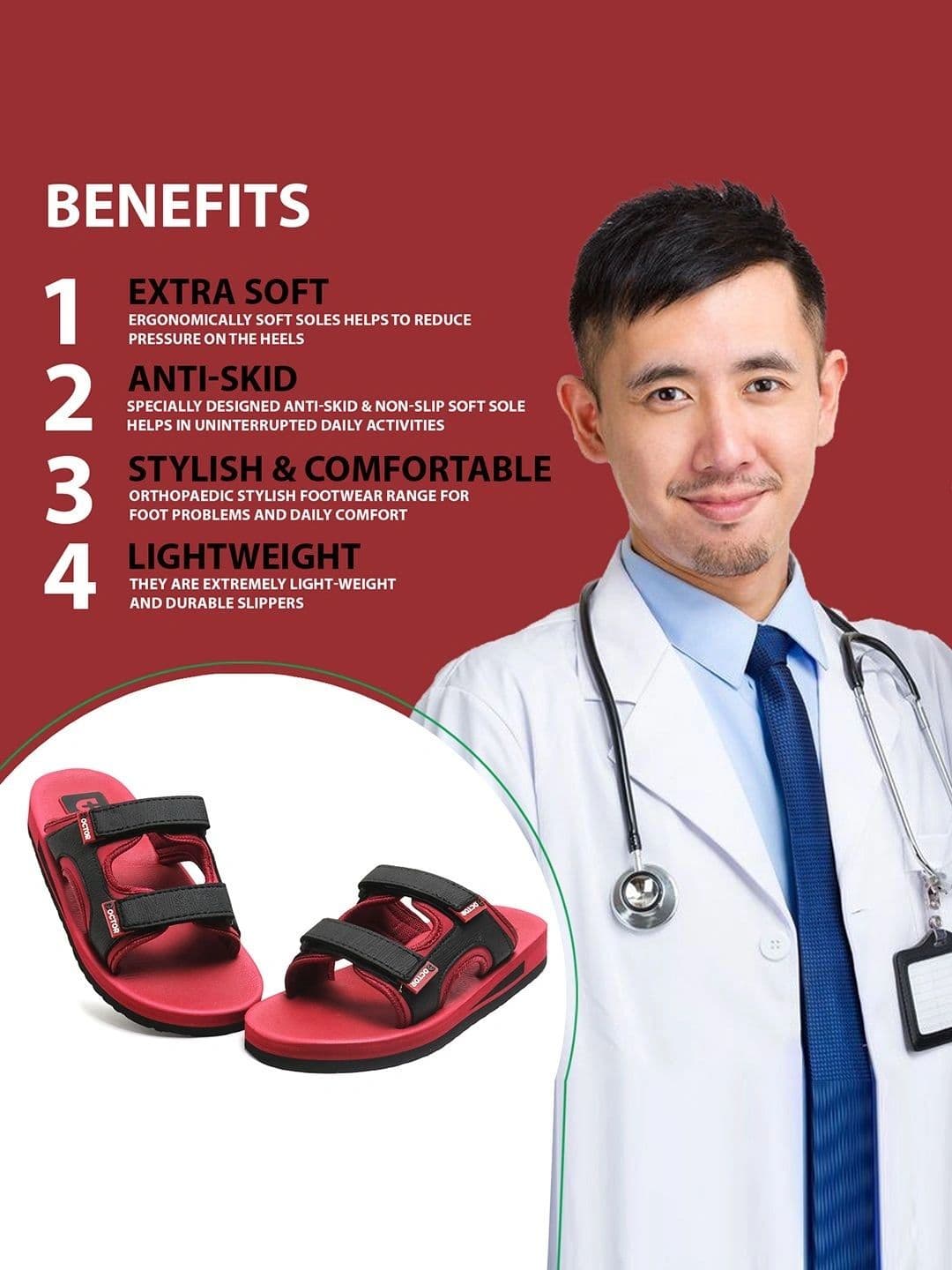 DOCTOR HEALTH SUPER SOFT  Men Sliders thumbnail 3