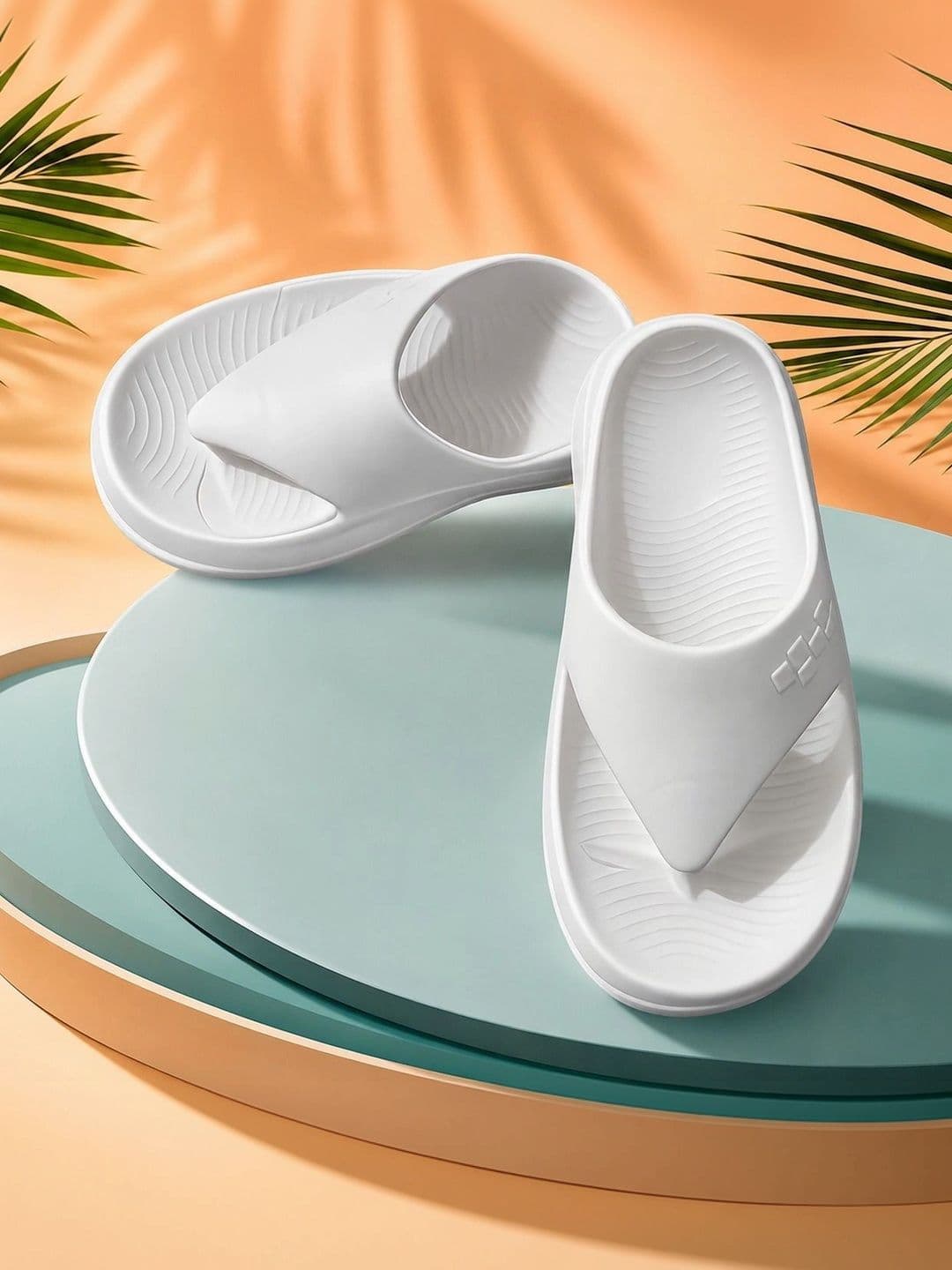 NEW ORANIE Men Printed Thong Flip-Flops thumbnail 6