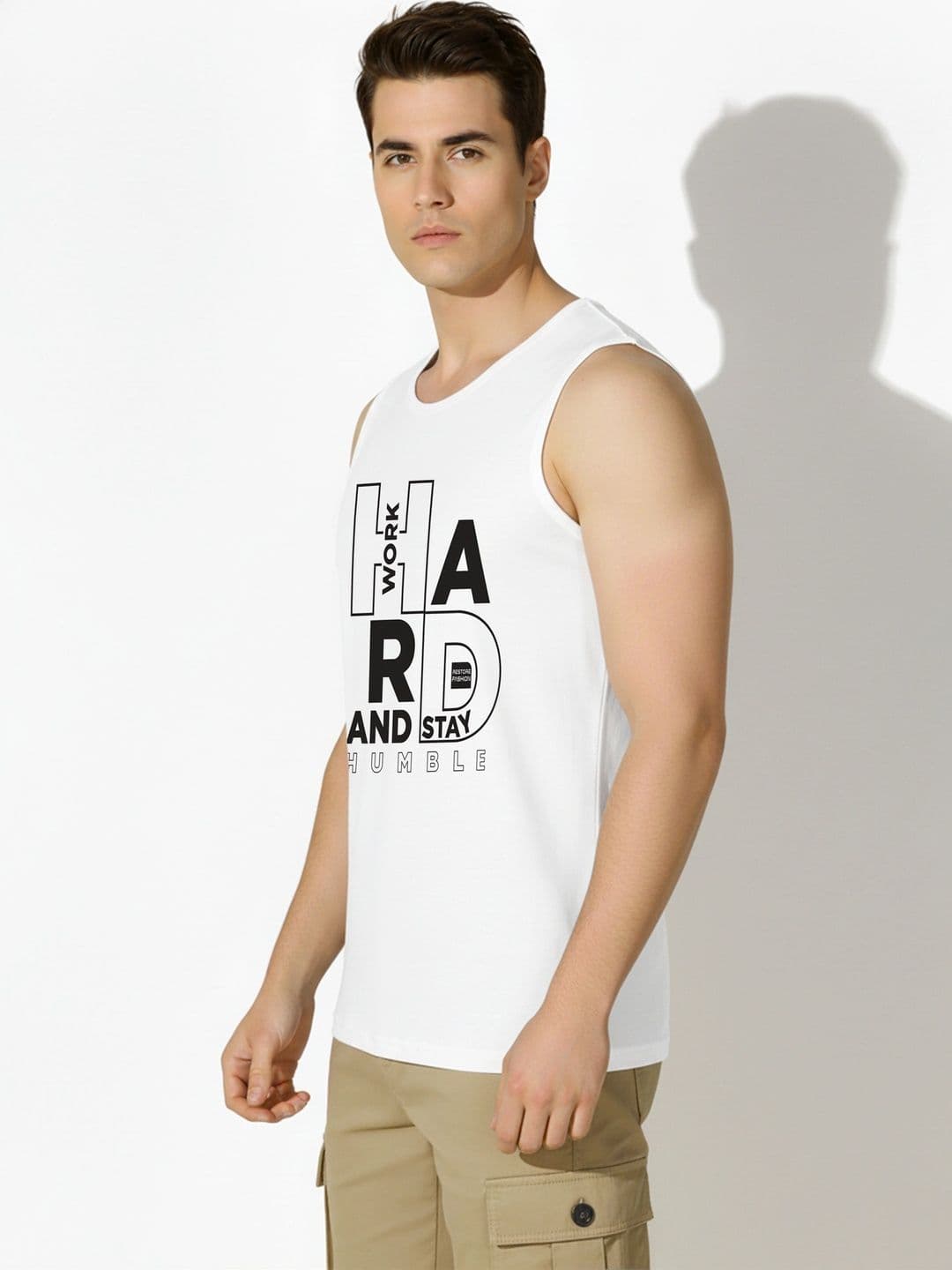 SKY HARBOAR Men Typography  Pack Of 2 Printed T-shirt thumbnail 3