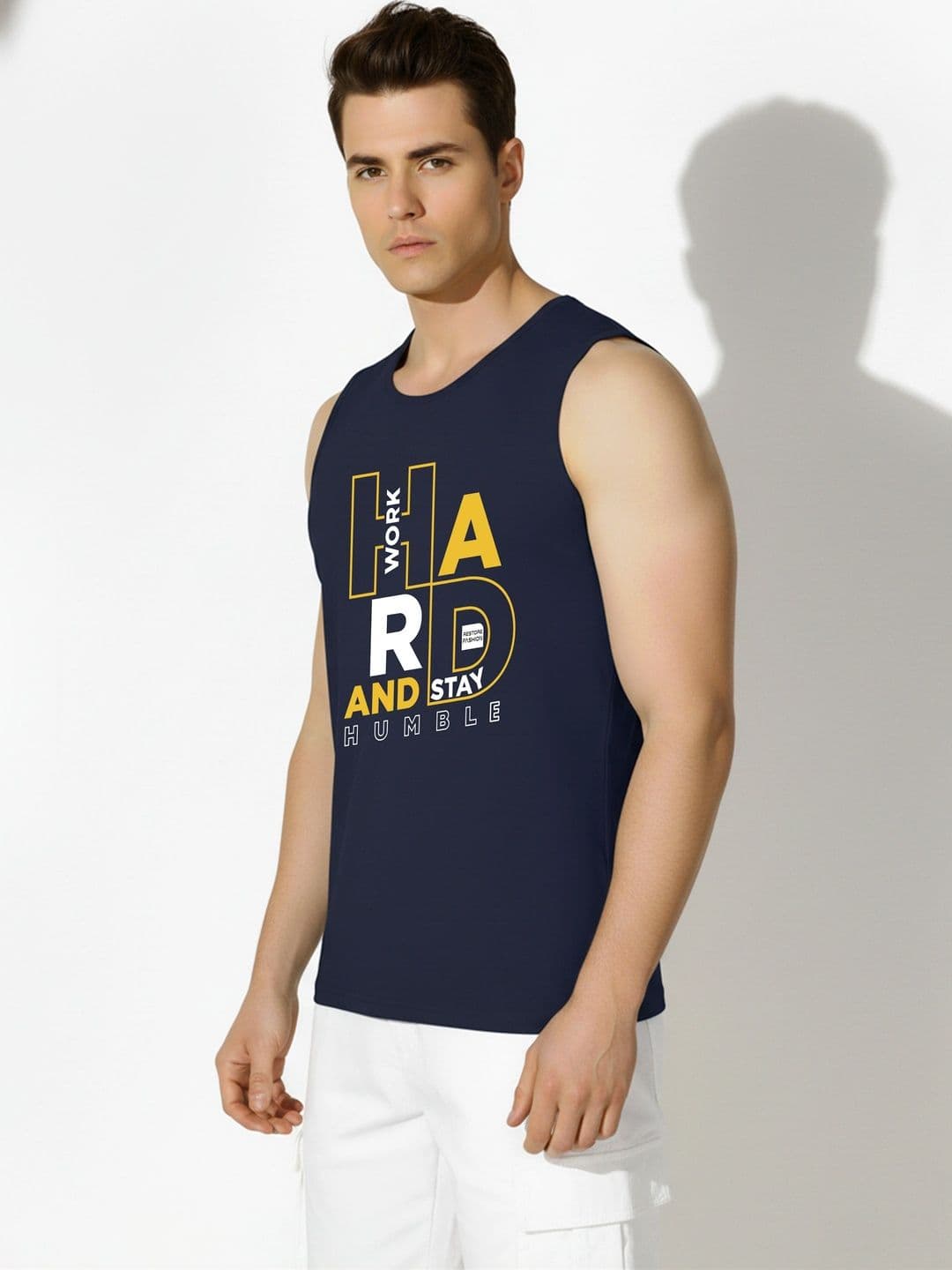 SKY HARBOAR Men Typography 2 Printed T-shirt thumbnail 2