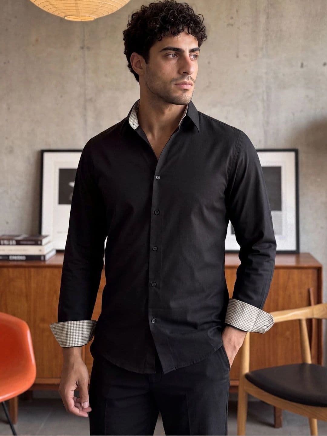 Urban Scissors Men Slim Fit Semiformal Shirt - view 1