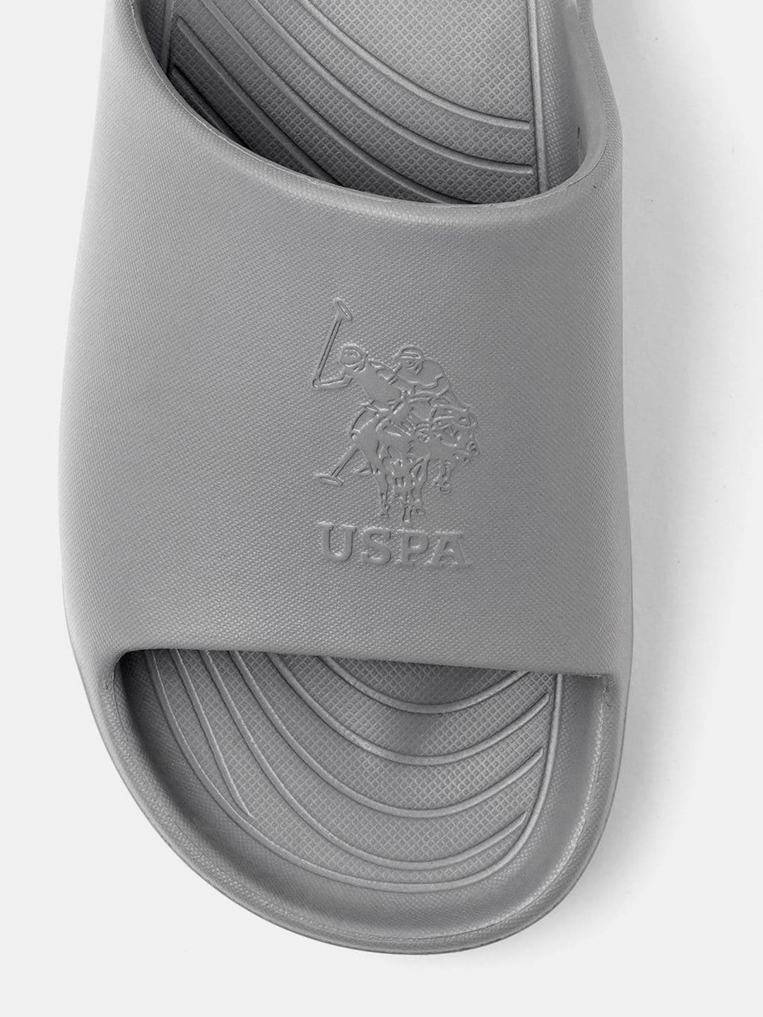 U.S. Polo Assn. Palmer Grey Cloud Sliders thumbnail 7