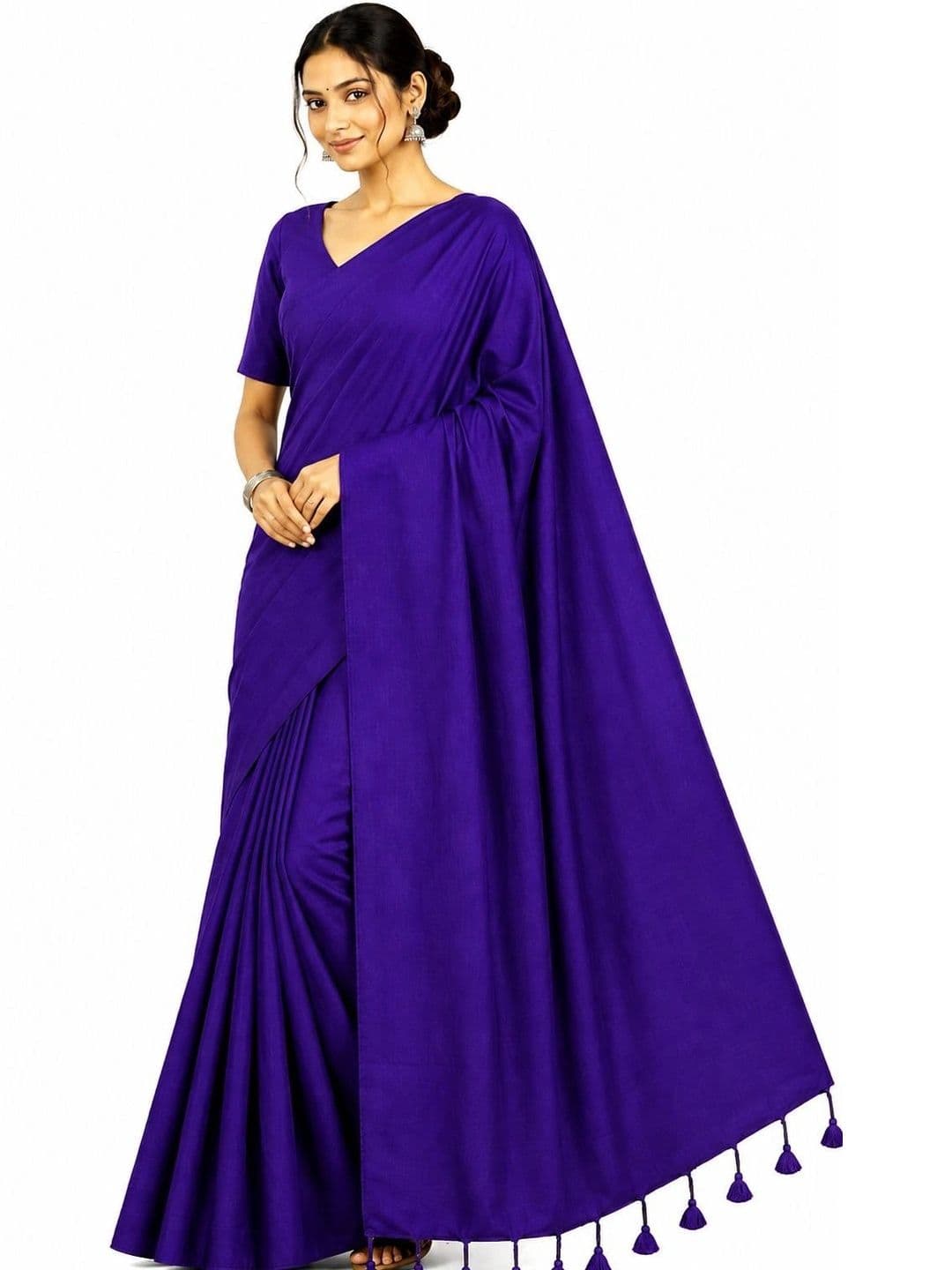 Maa shipra creation Khadi Saree - view 1