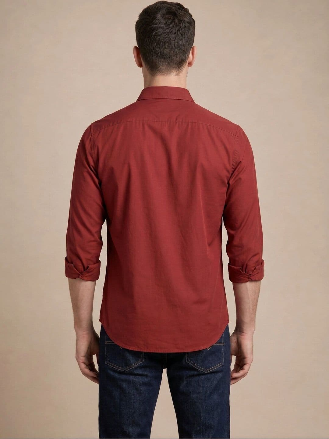 Turtle Men Relaxed Slim Fit Casual Shirt thumbnail 4