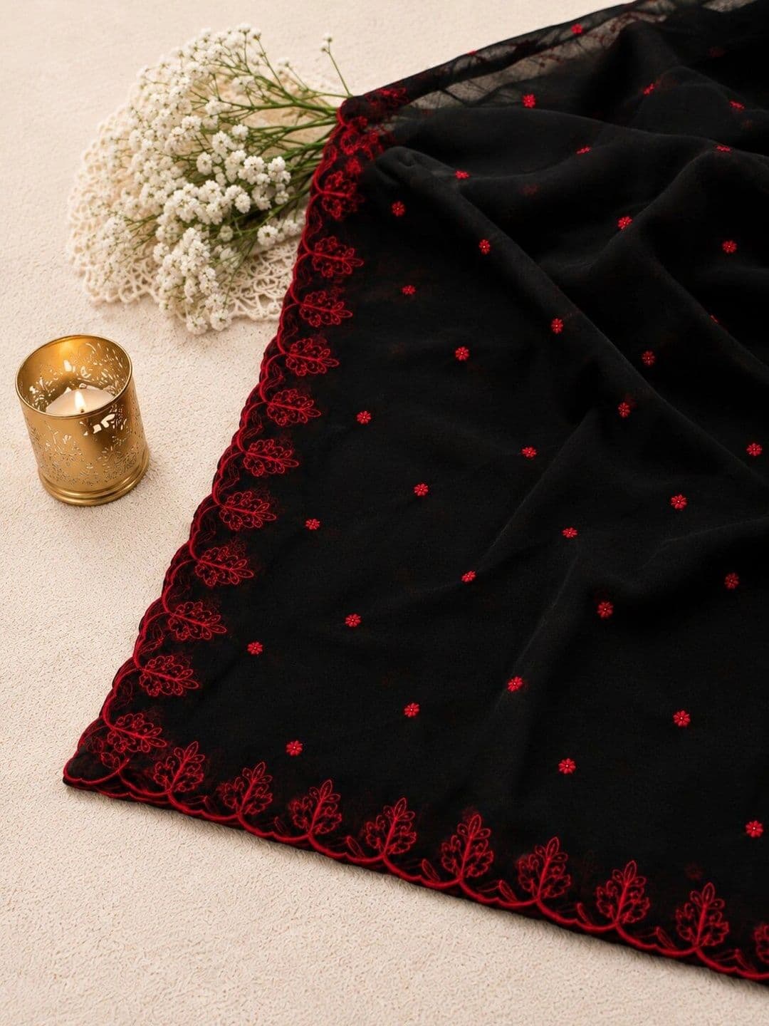 Krishna Tanna Embroidered Unstitched Dress Material thumbnail 3