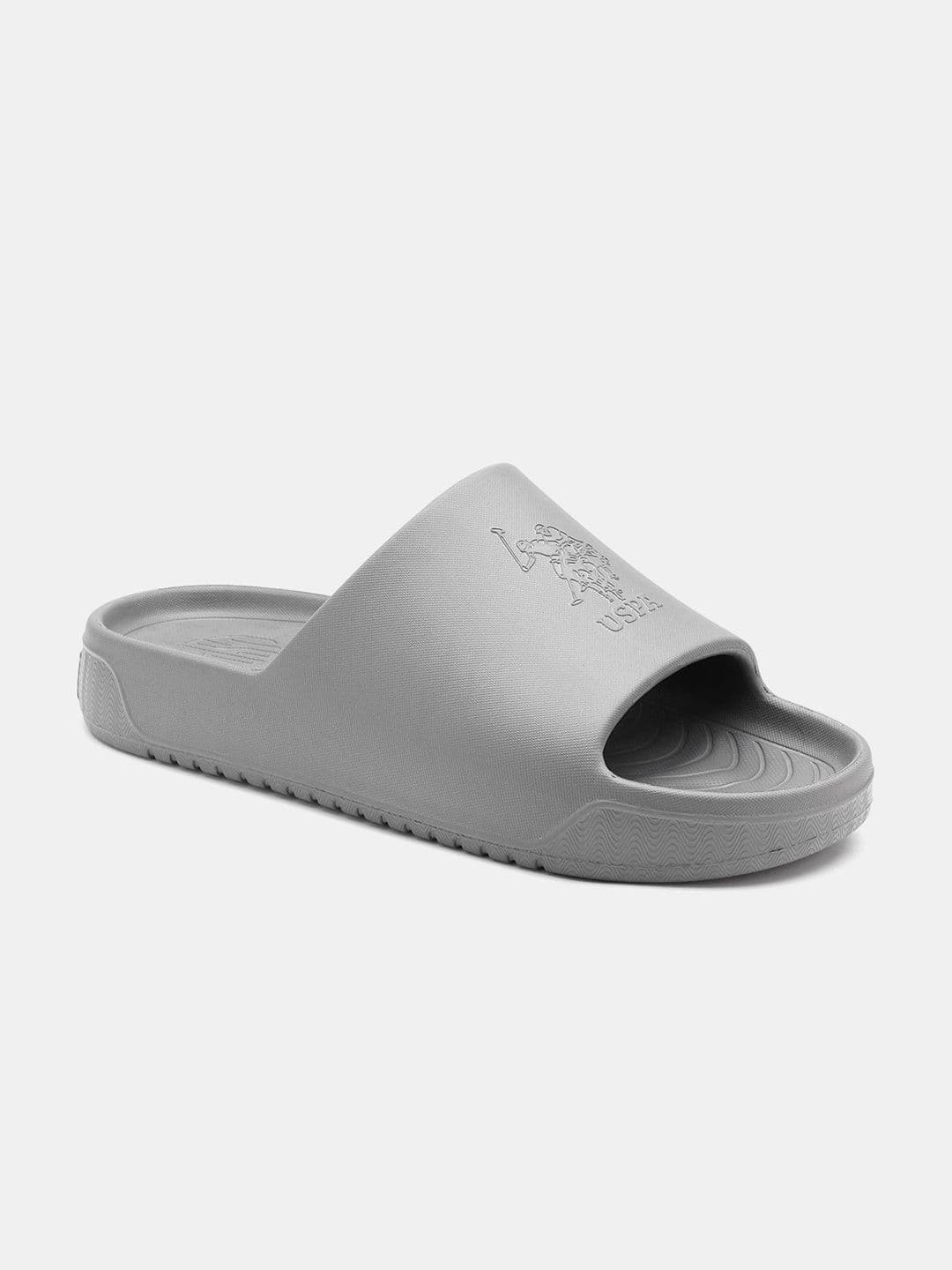 U.S. Polo Assn. Palmer Grey Cloud Sliders thumbnail 2