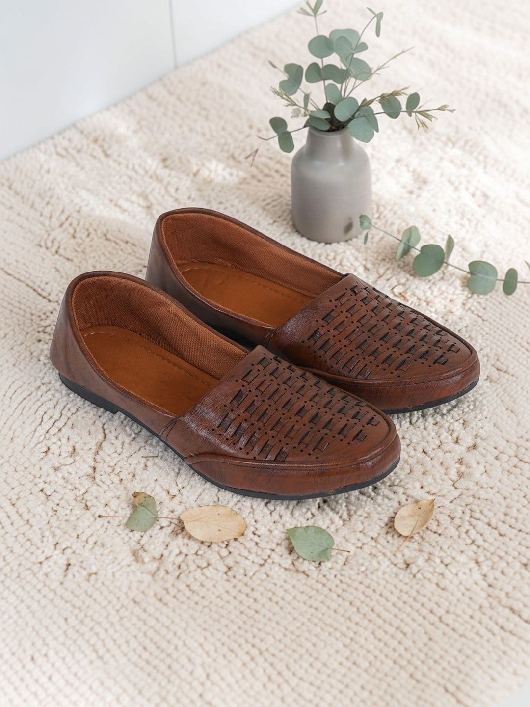 Anouk Men Woven Design Loafers - view 1