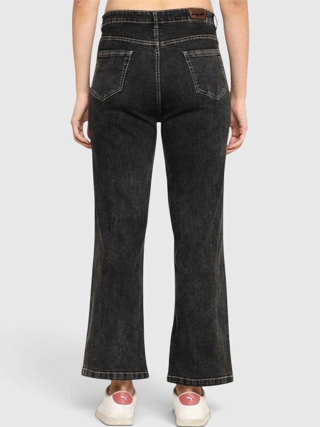 Angelo Women Wide Leg High-Rise Stretchable Jeans thumbnail 2