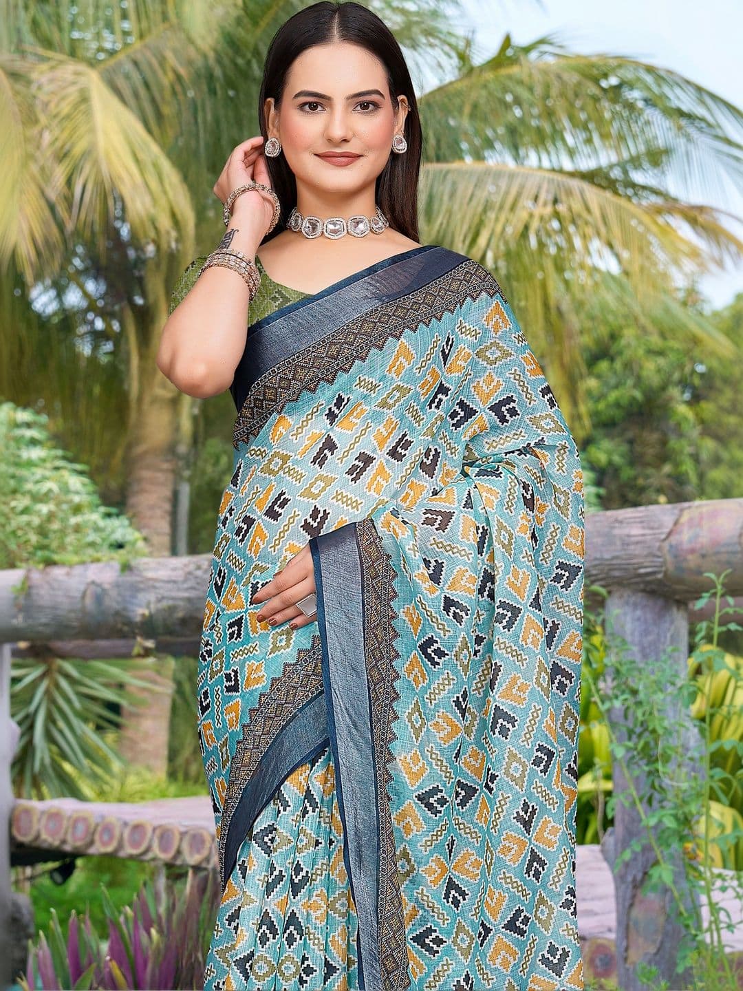 MANVAA Saree thumbnail 5