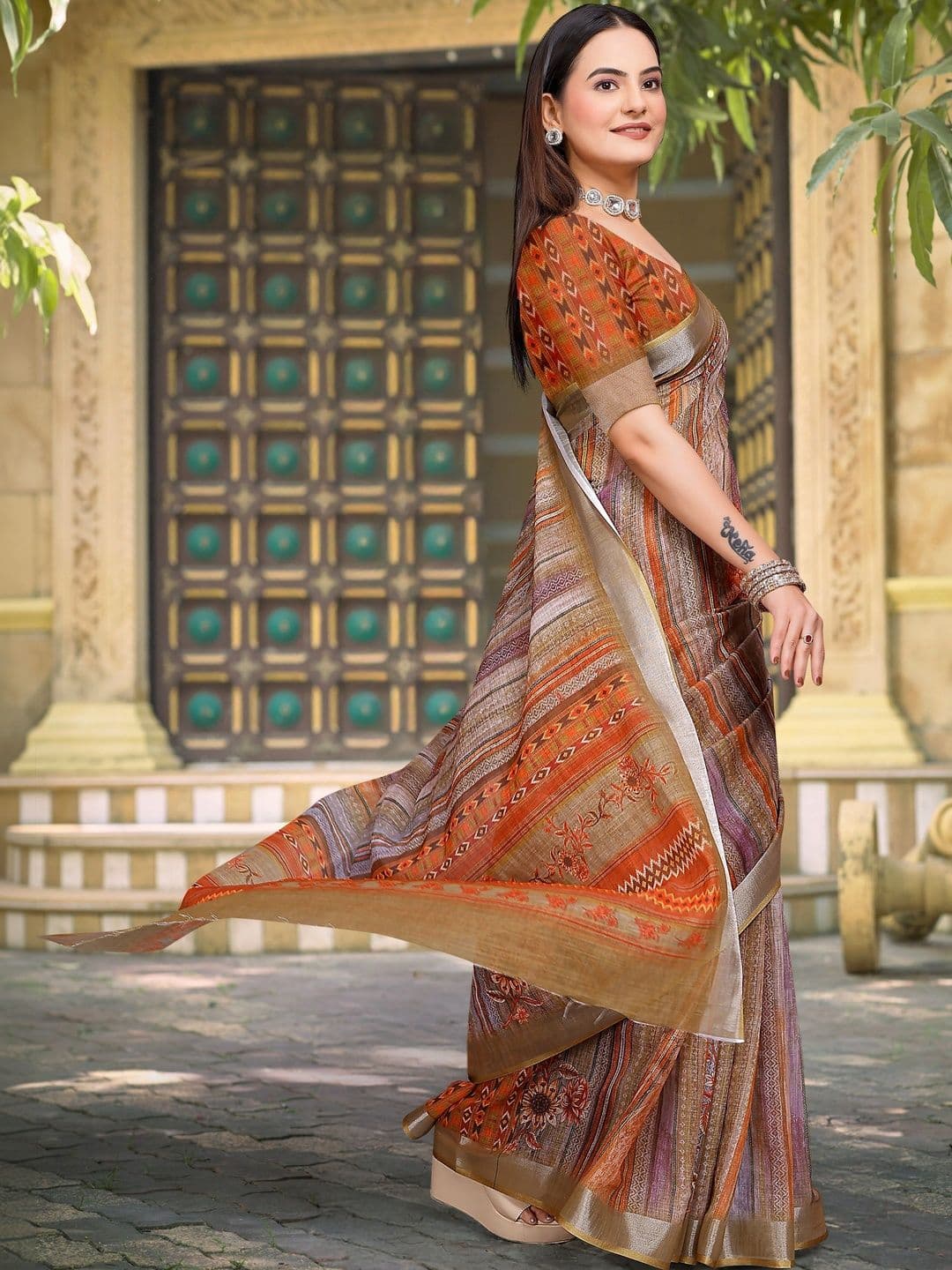 MANVAA Saree thumbnail 3