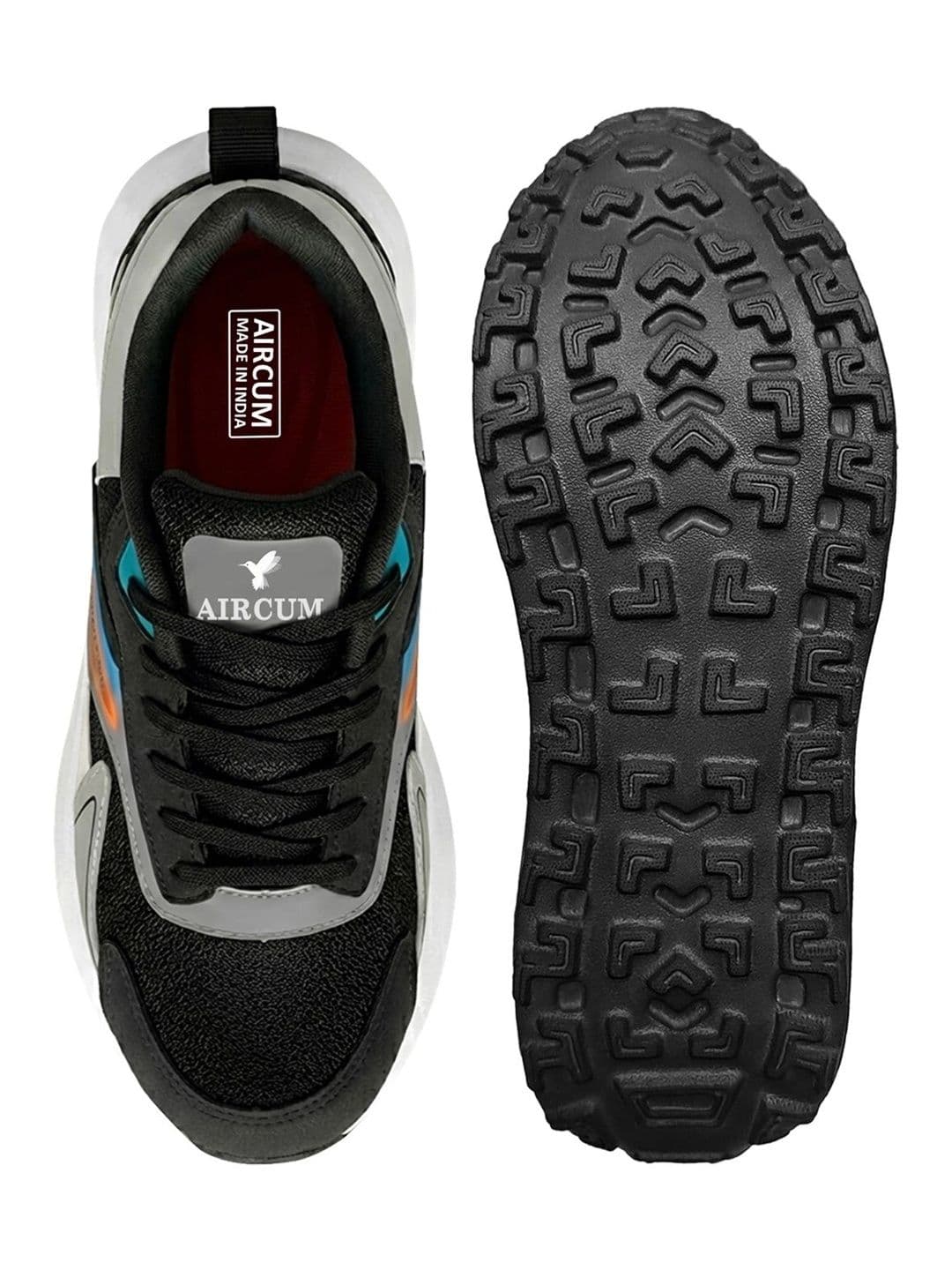 Aircum Men Colourblocked Sneakers thumbnail 7
