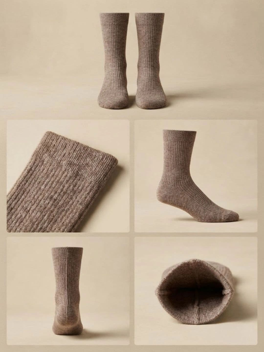 Cdeck Men Woolen Above Ankle Socks thumbnail 2