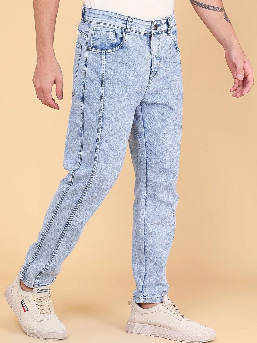 V-Mart Men Regular Fit Mid-Rise Jeans thumbnail 6