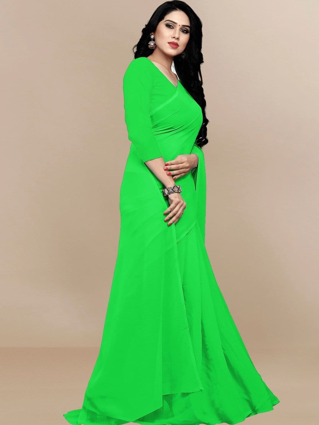 Sangria Pure Georgette Designer Saree thumbnail 3