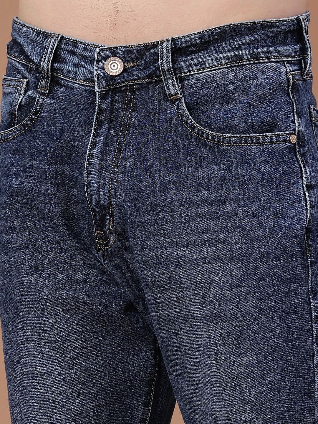 V-Mart Men Regular Fit Mid-Rise Jeans thumbnail 3