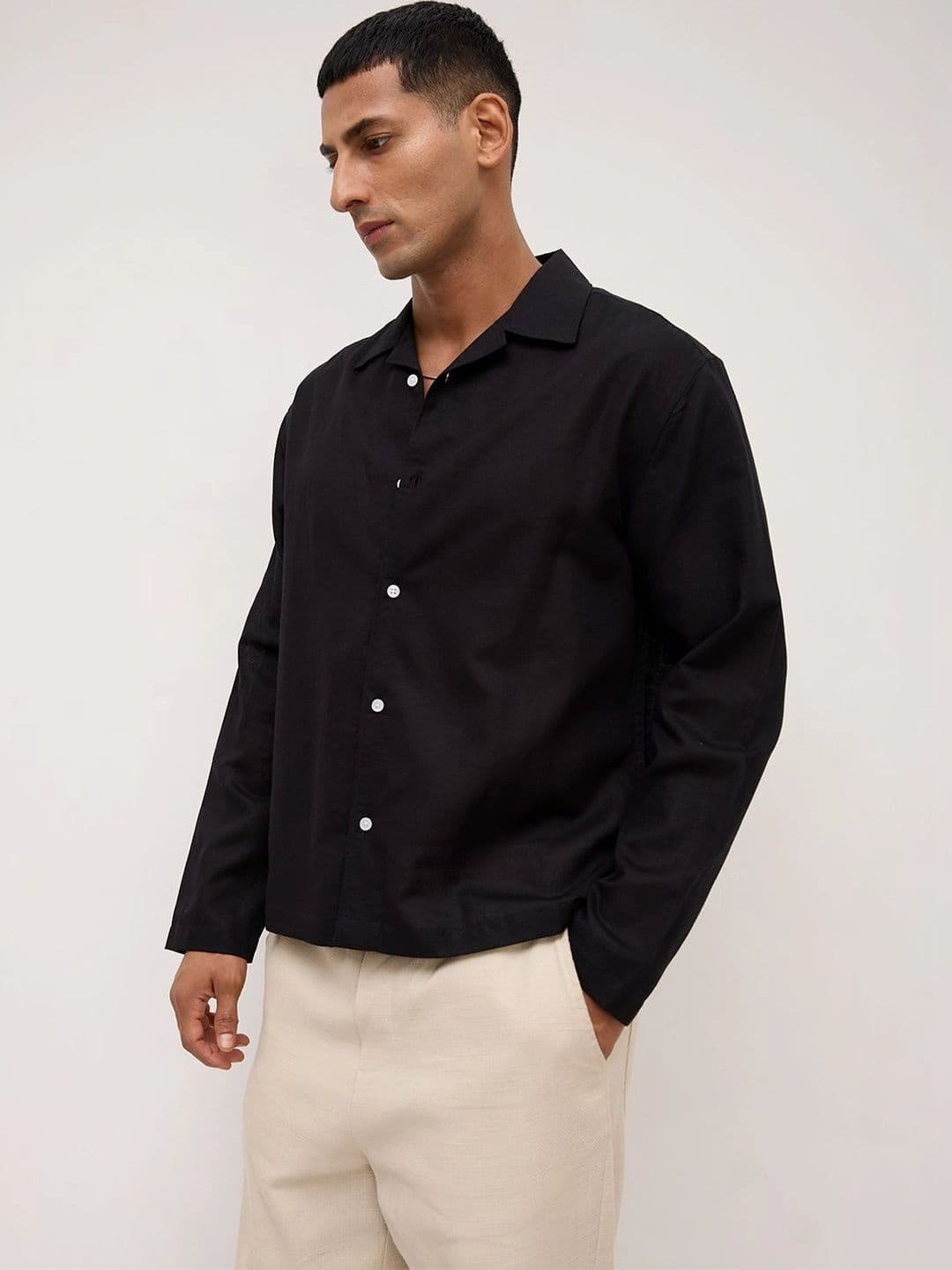 VASTRADO Men Classic Boxy Casual Shirt thumbnail 7