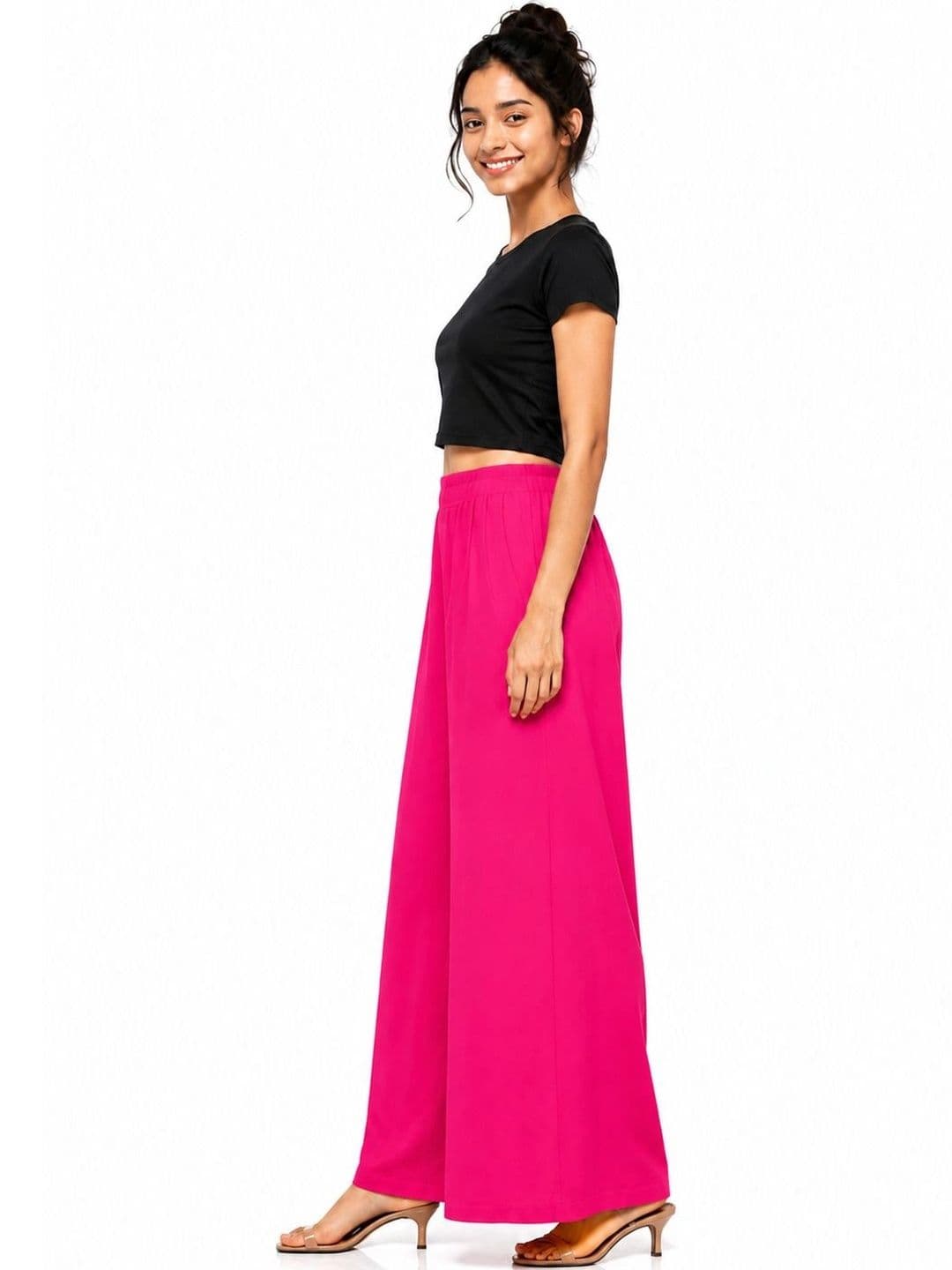 Threadbloom Women Knitted Palazzos thumbnail 4