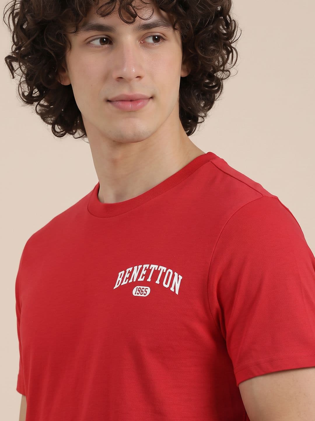 United Colors of Benetton Brand Logo Printed T-shirt thumbnail 2