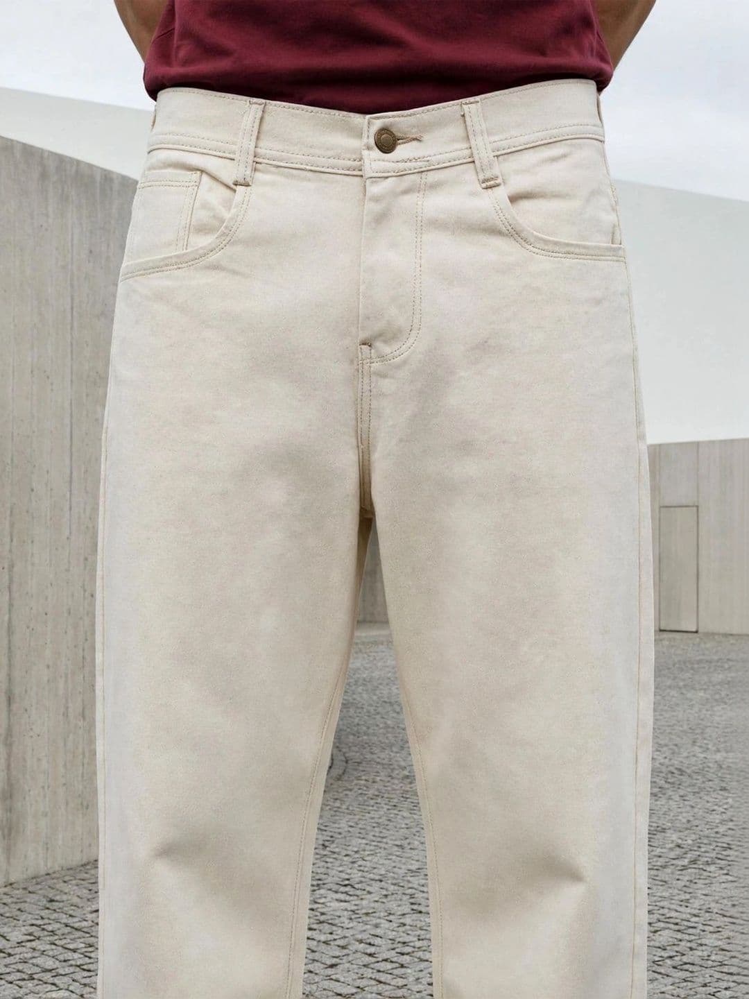 Kook N Keech Men Classic Regular Fit Mid-Rise Stretchable Jeans thumbnail 2