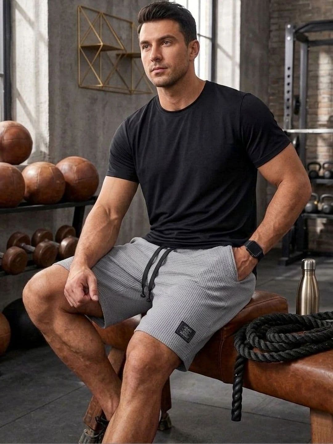 Fifth U Men Training or Gym Shorts thumbnail 5