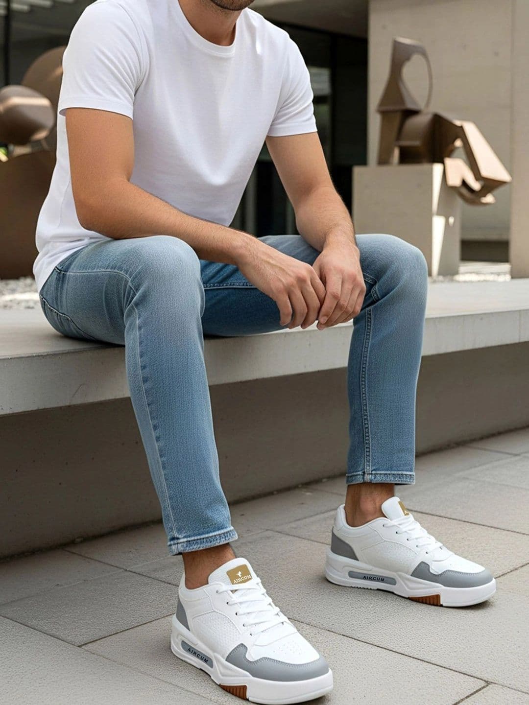 Aircum Men Mesh Training or Gym Shoes thumbnail 5
