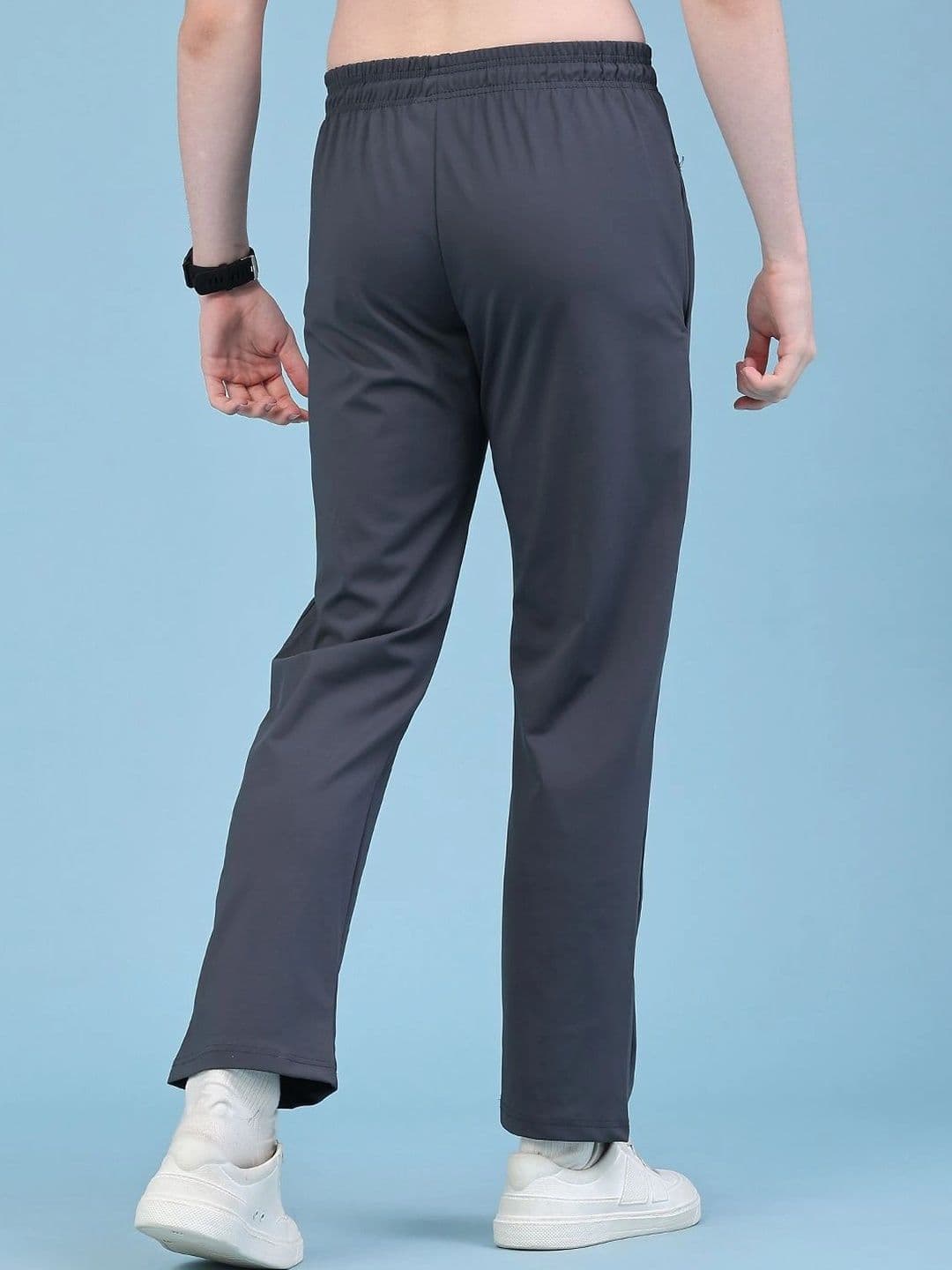 V-Mart Men Regular Fit Typography Training Track Pants thumbnail 3