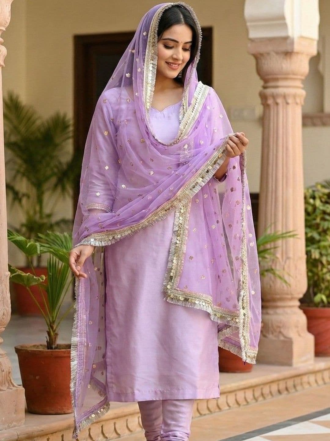 Navti Creations Embroidered Dupatta thumbnail 5