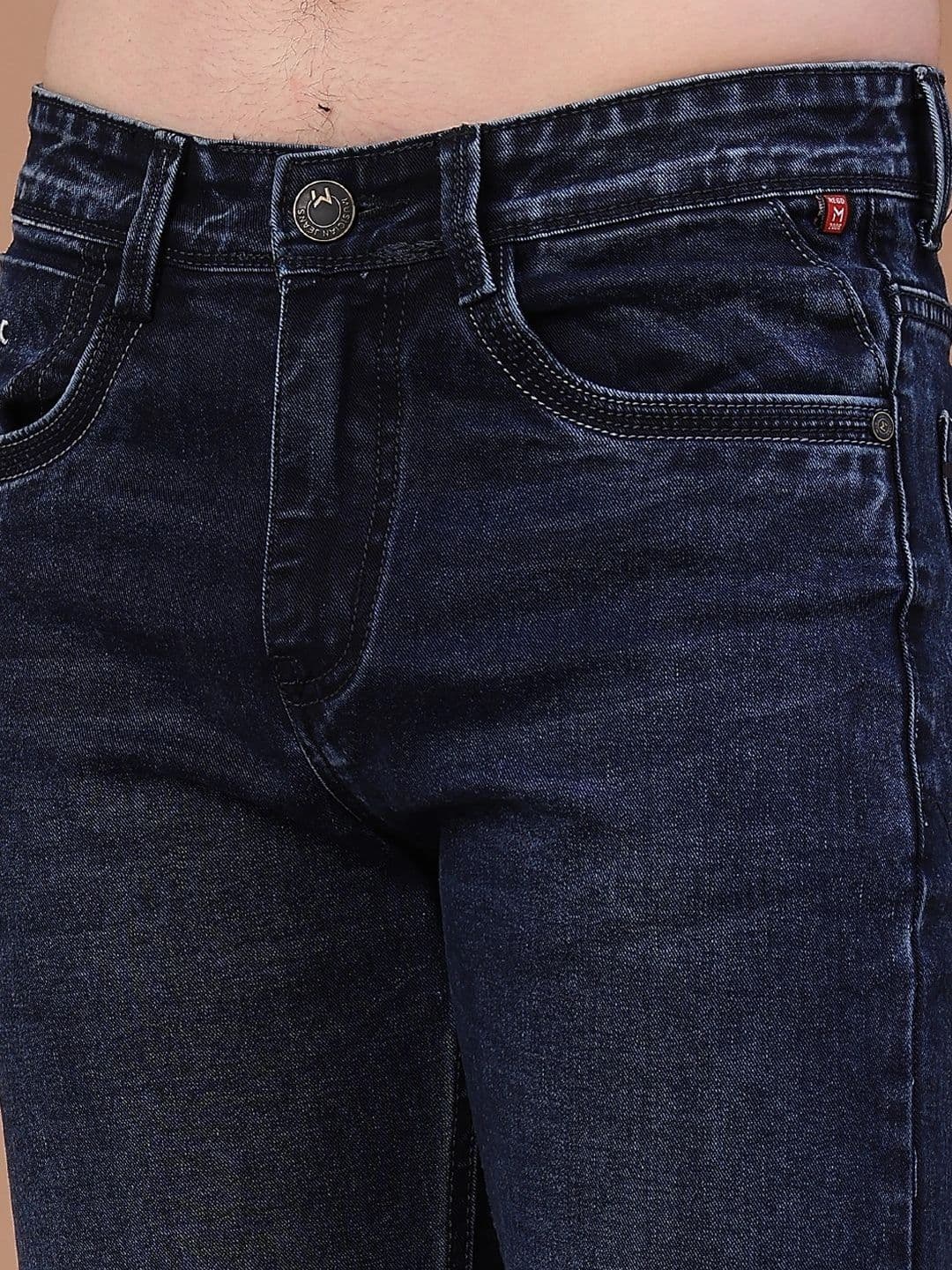 V-Mart Men Regular Fit Mid-Rise Jeans thumbnail 2